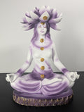 Lotus Chakra Goddess Backflow Incense Holder 9”