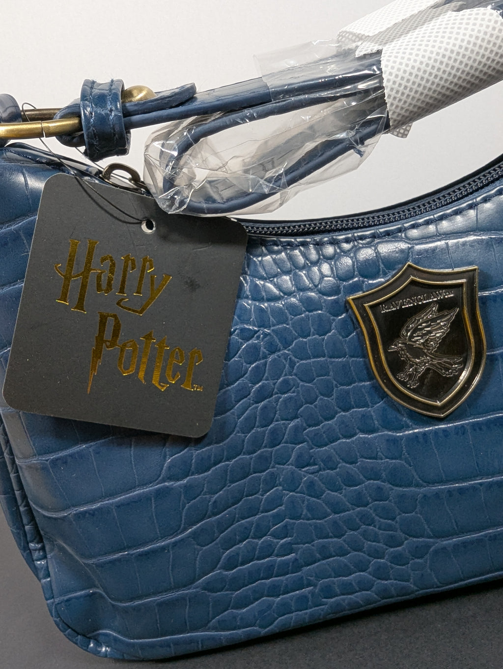 Harry Potter Ravenclaw Blue Croc-Style Purse