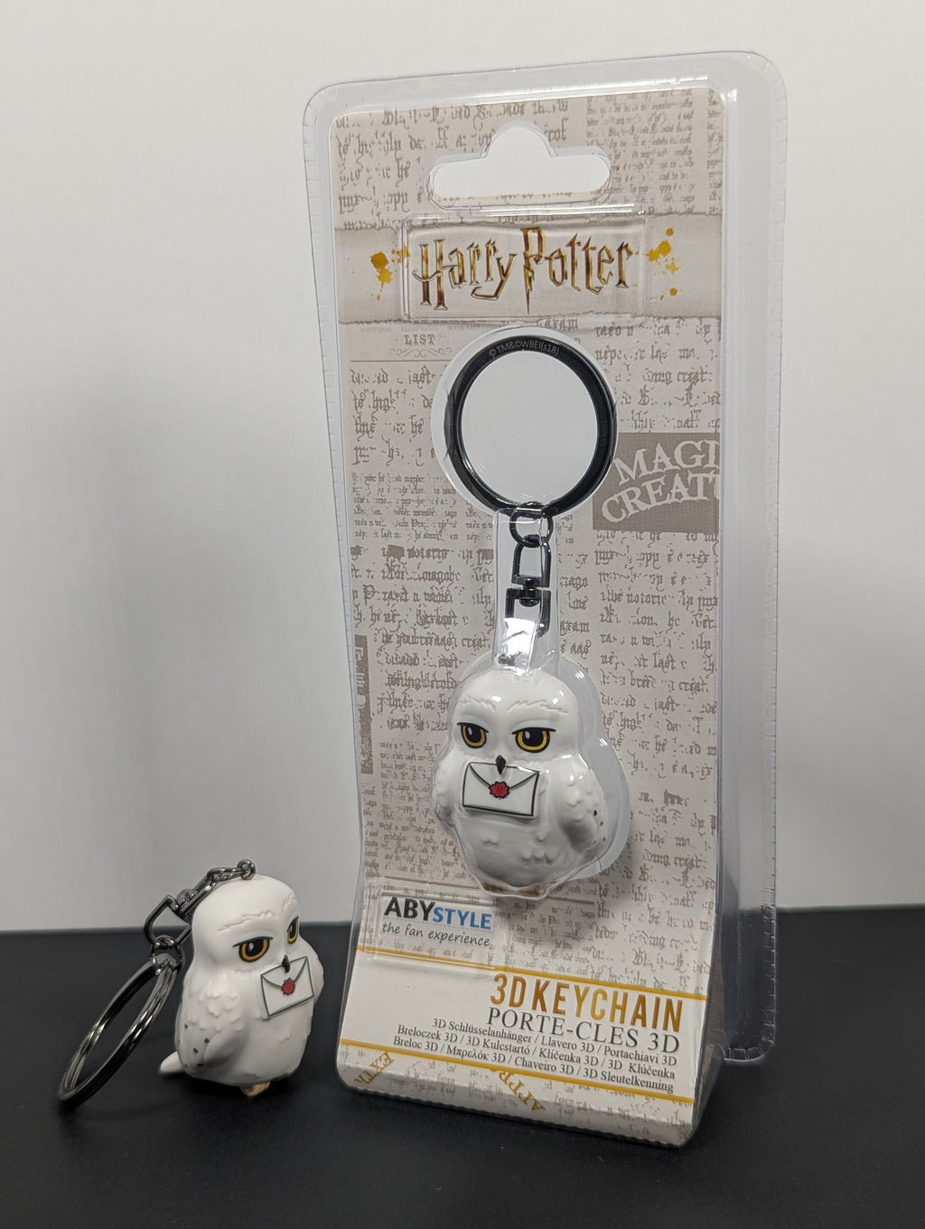 Harry Potter Hedwig 3D Keychain
