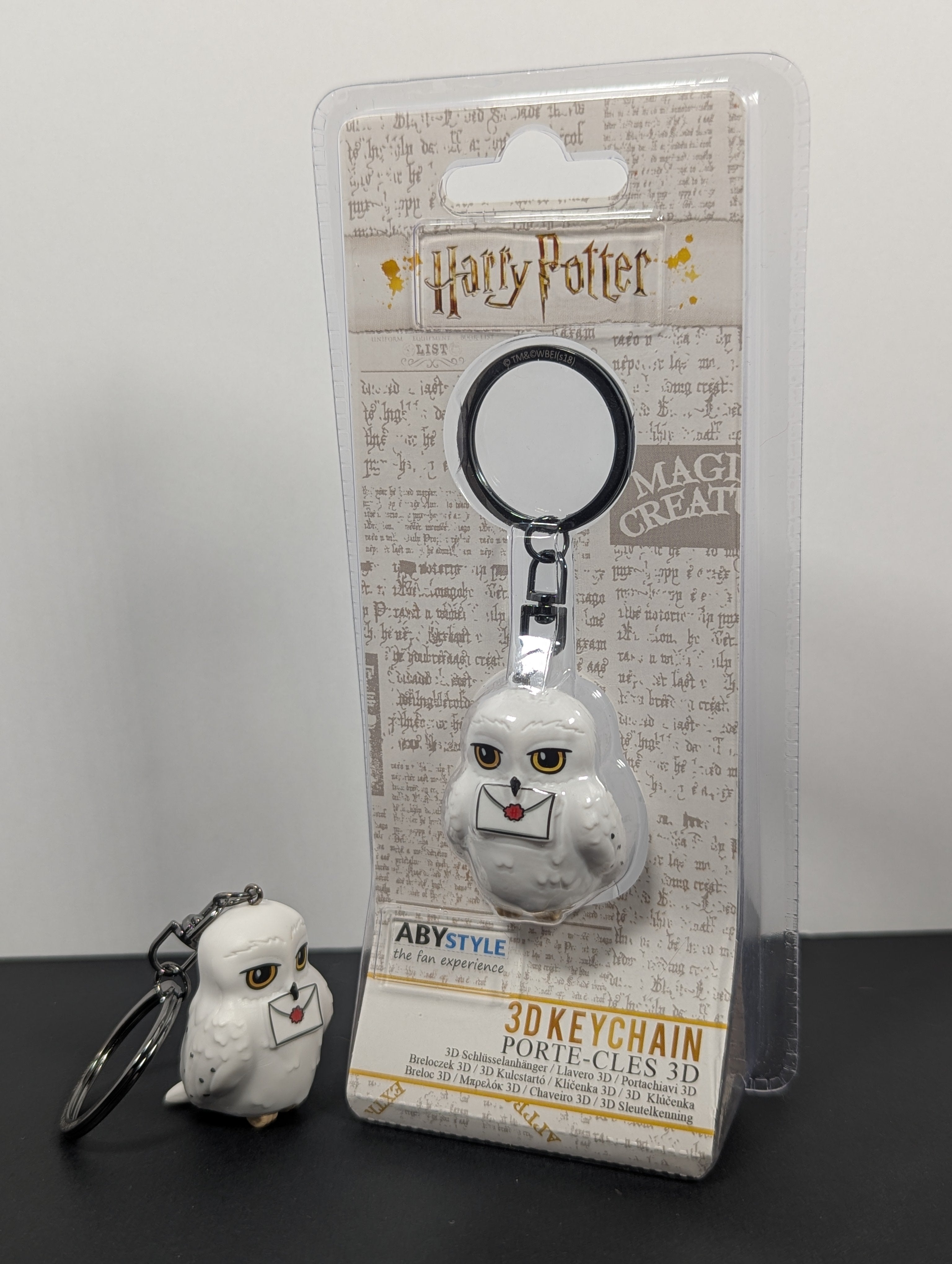 Harry Potter Hedwig 3D Keychain