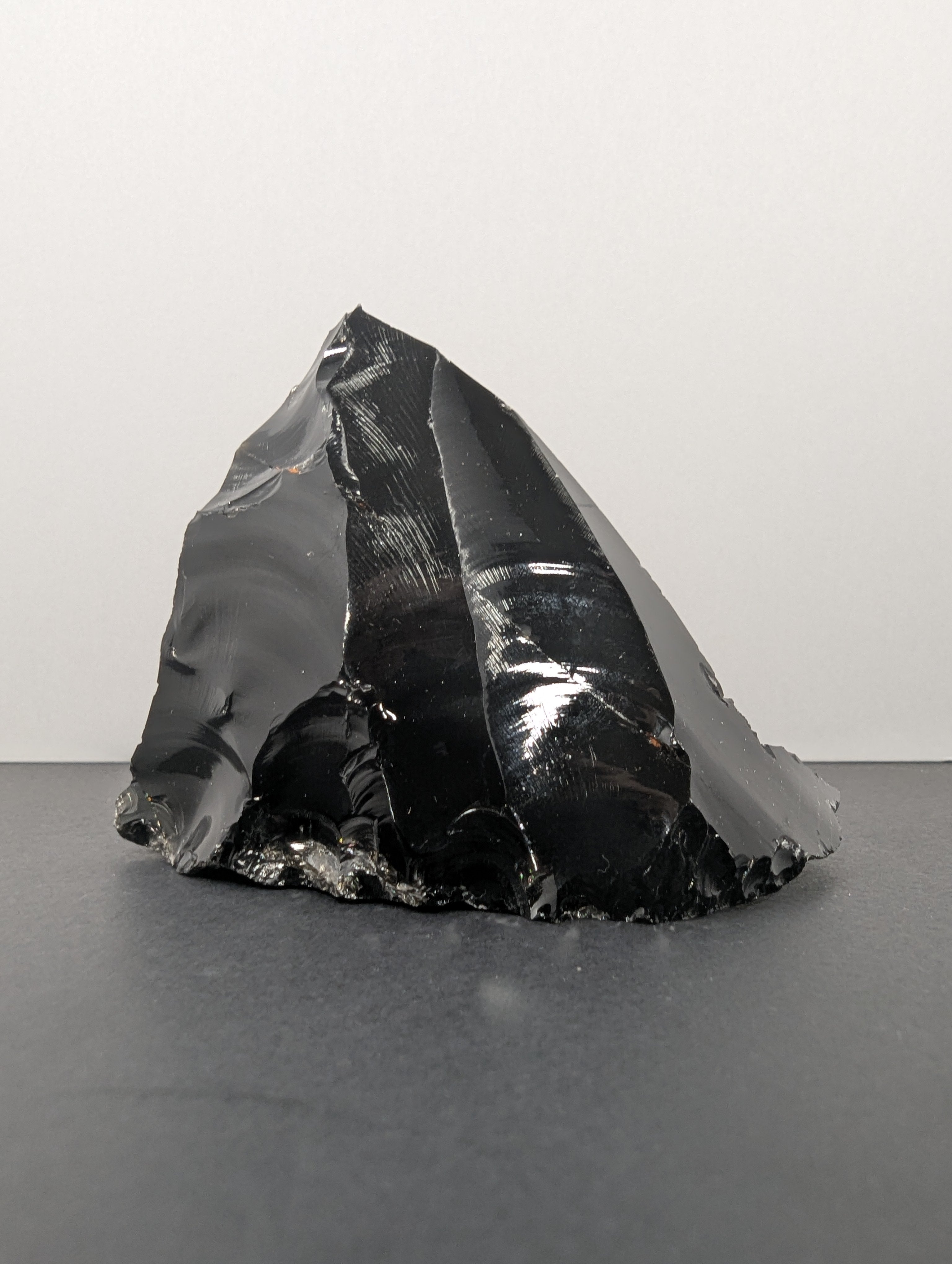 Raw Black Obsidian Display Chunk