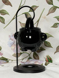 Black Cauldron Ceramic Wax & Oil Warmer