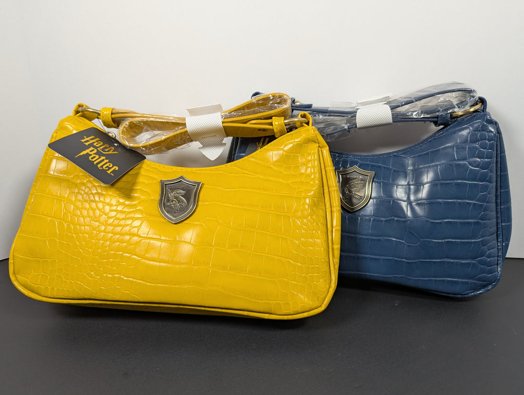 Harry Potter Ravenclaw Blue Croc-Style Purse