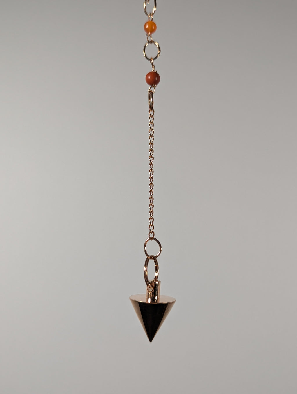 Mystery Chakra Copper Pendulum