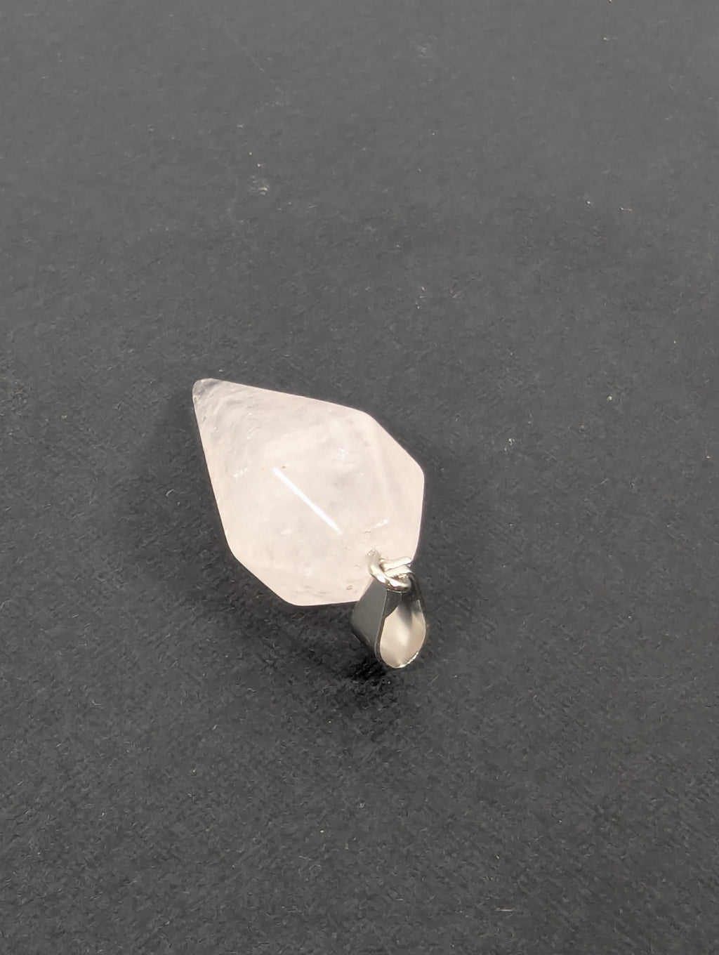 Assorted Rose Quartz Pendulum Pendant