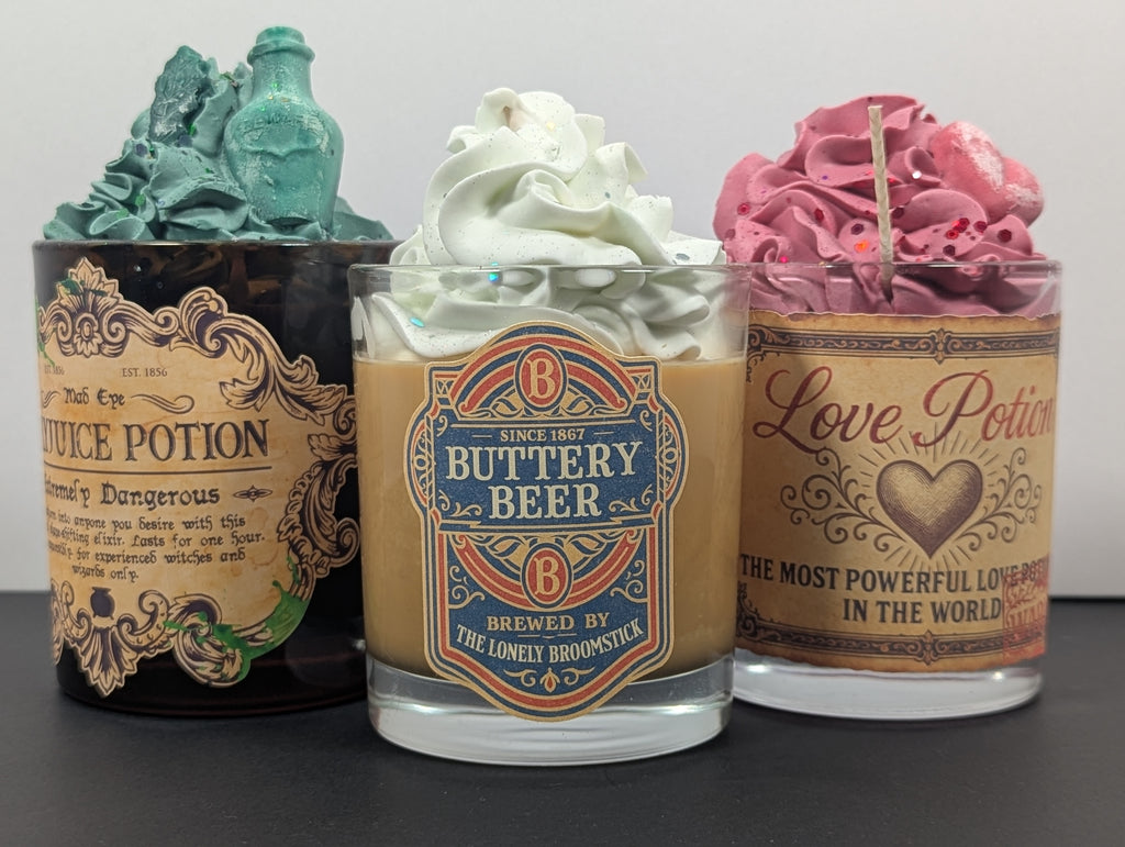 Handmade Shape-Shifter Potion Decorative Candle