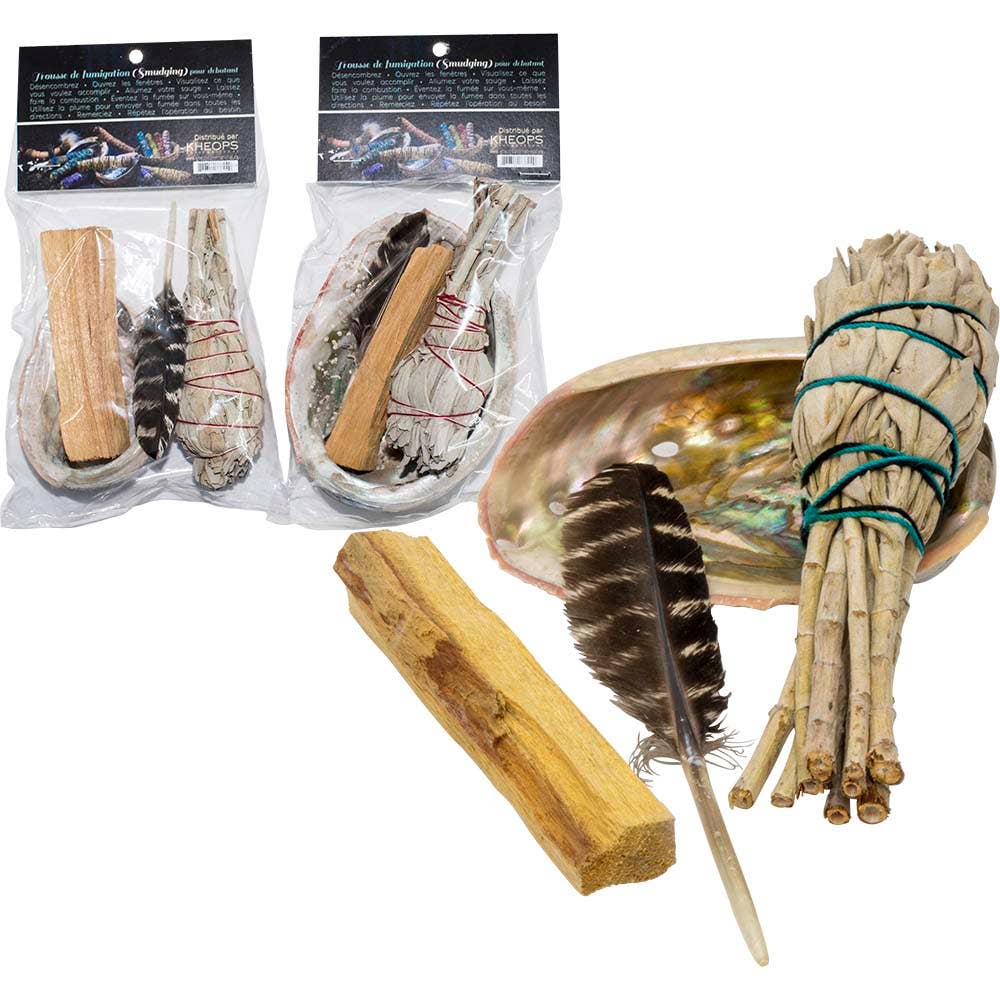 Beginner Smudging Kit with Abalone Shell