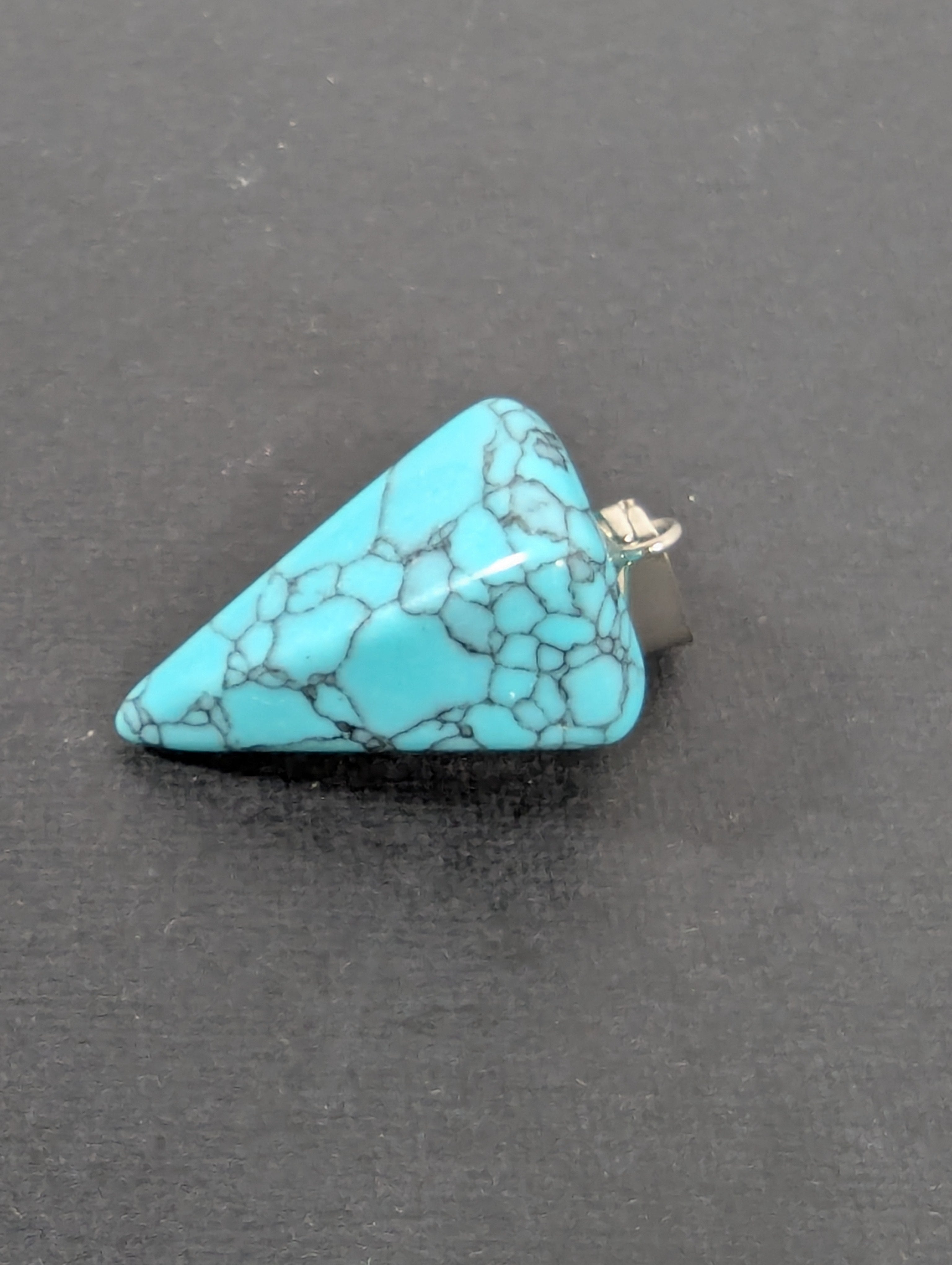 Turquoise-Style Pendulum Pendant