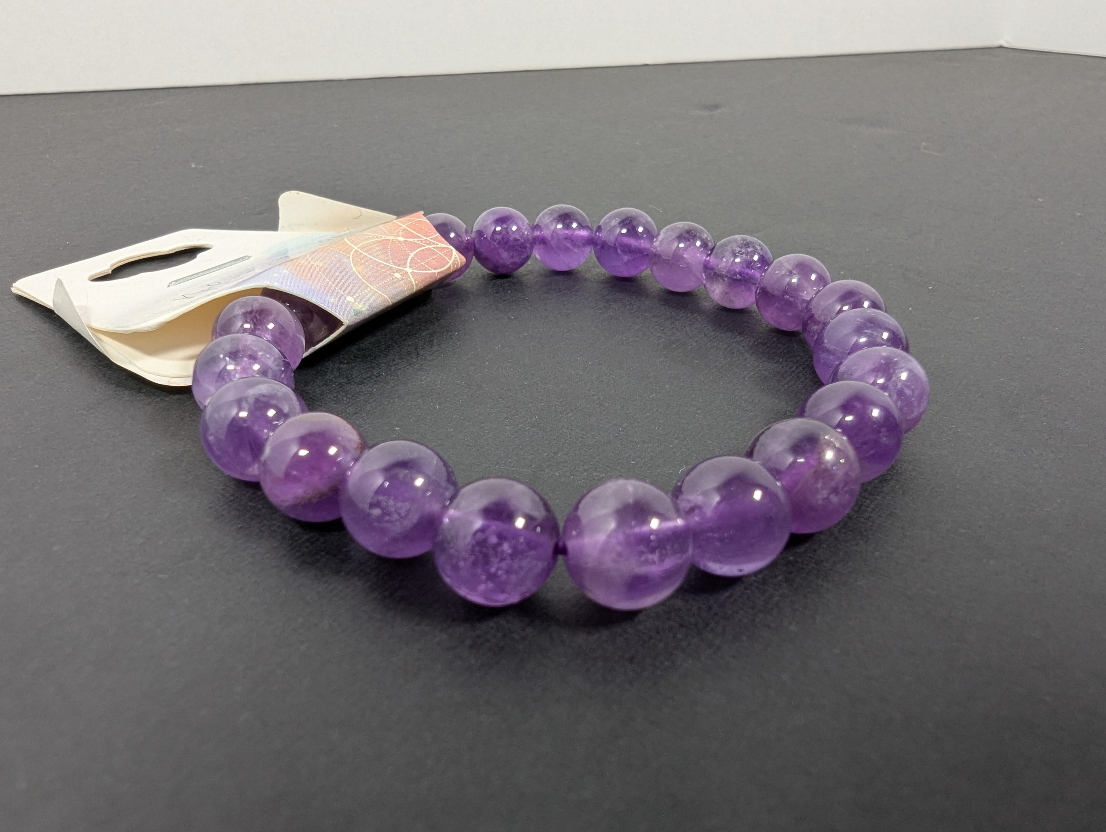 Amethyst Bead Bracelet