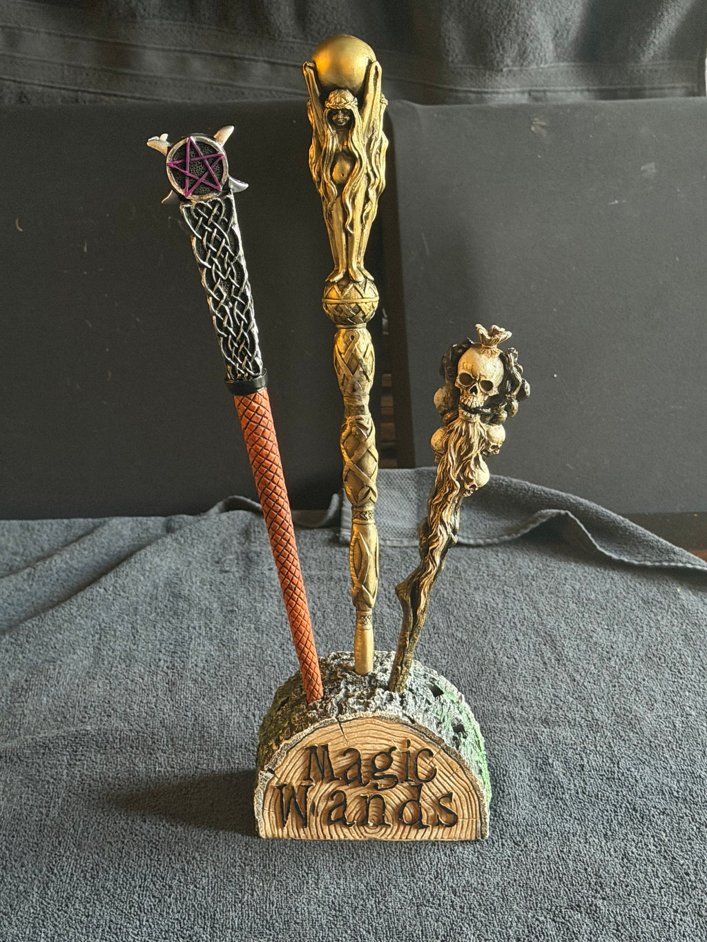 Premium Triple Moon Mystical Decorative Wand