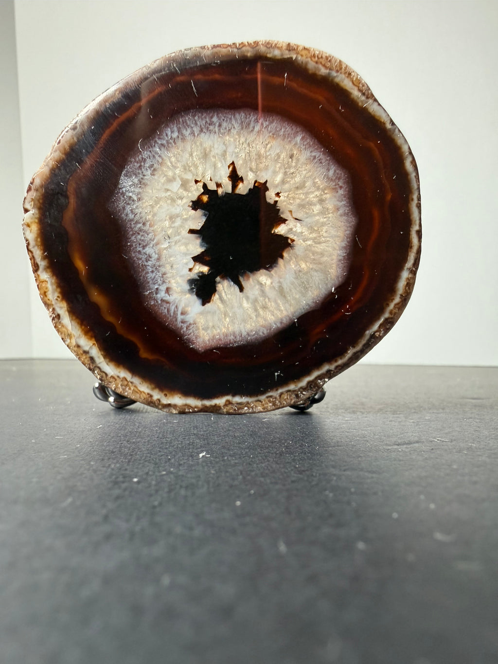 Black Eye Agate Slice