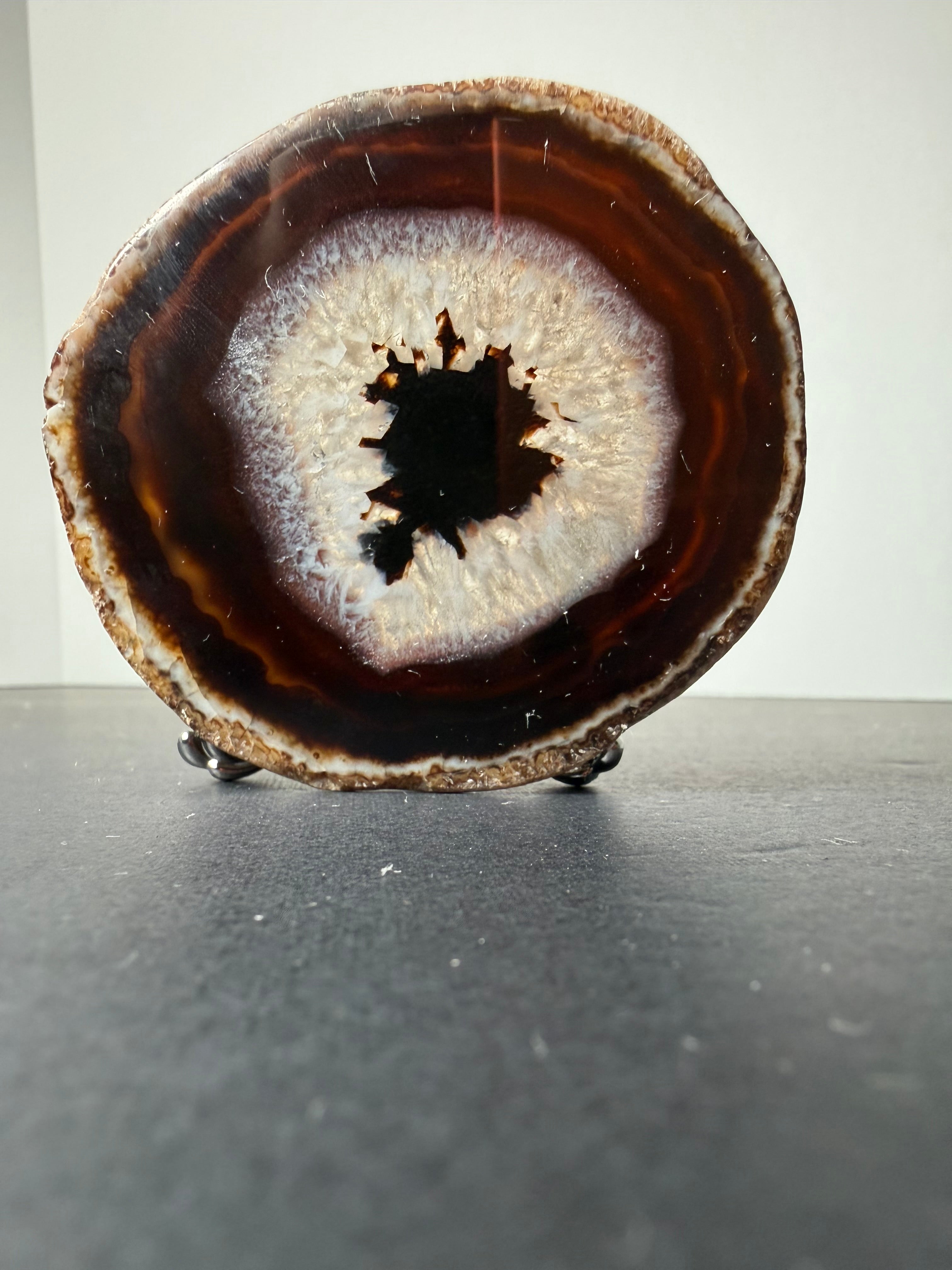 Black Eye Agate Slice