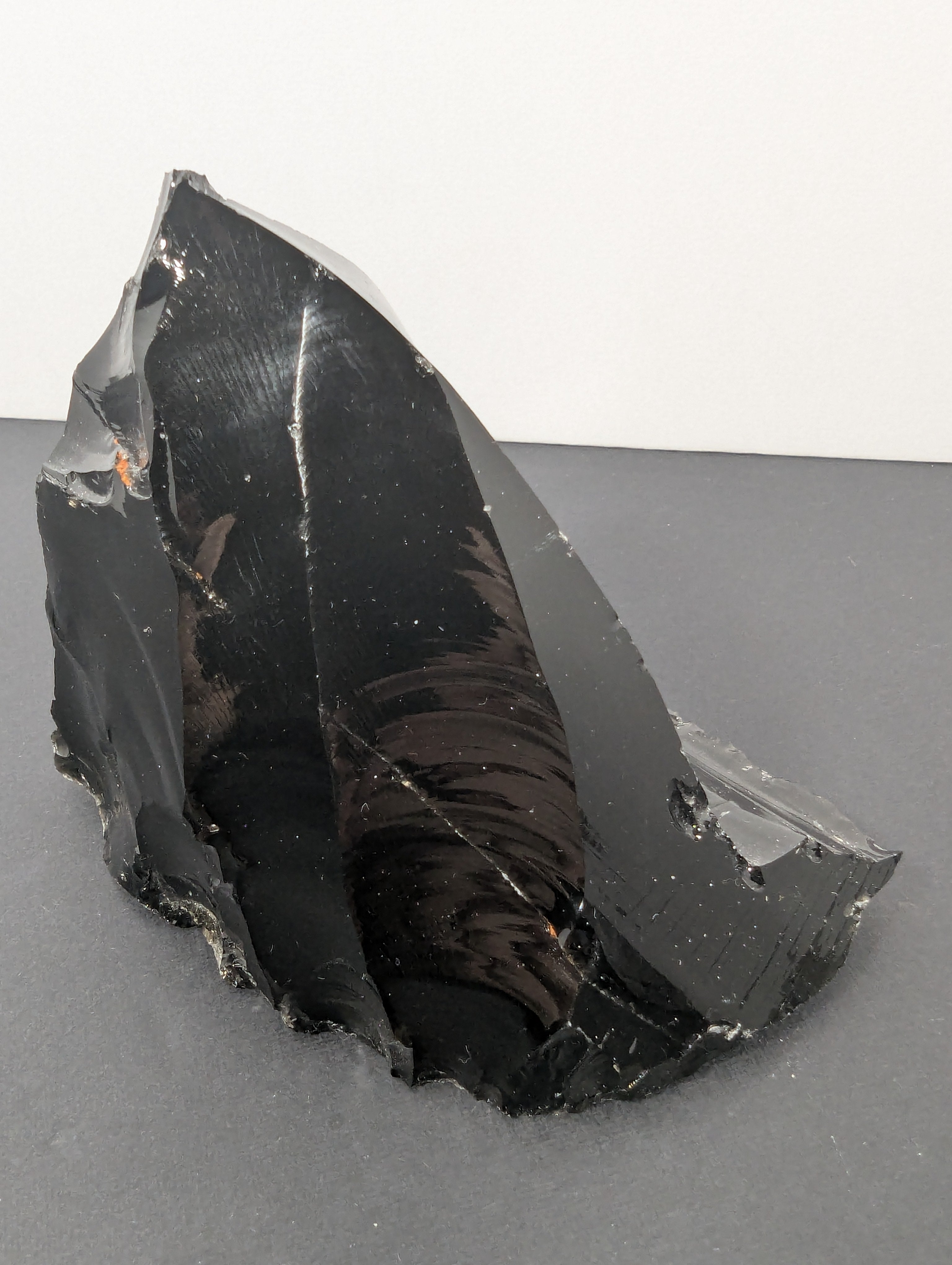 Raw Black Obsidian Display Chunk