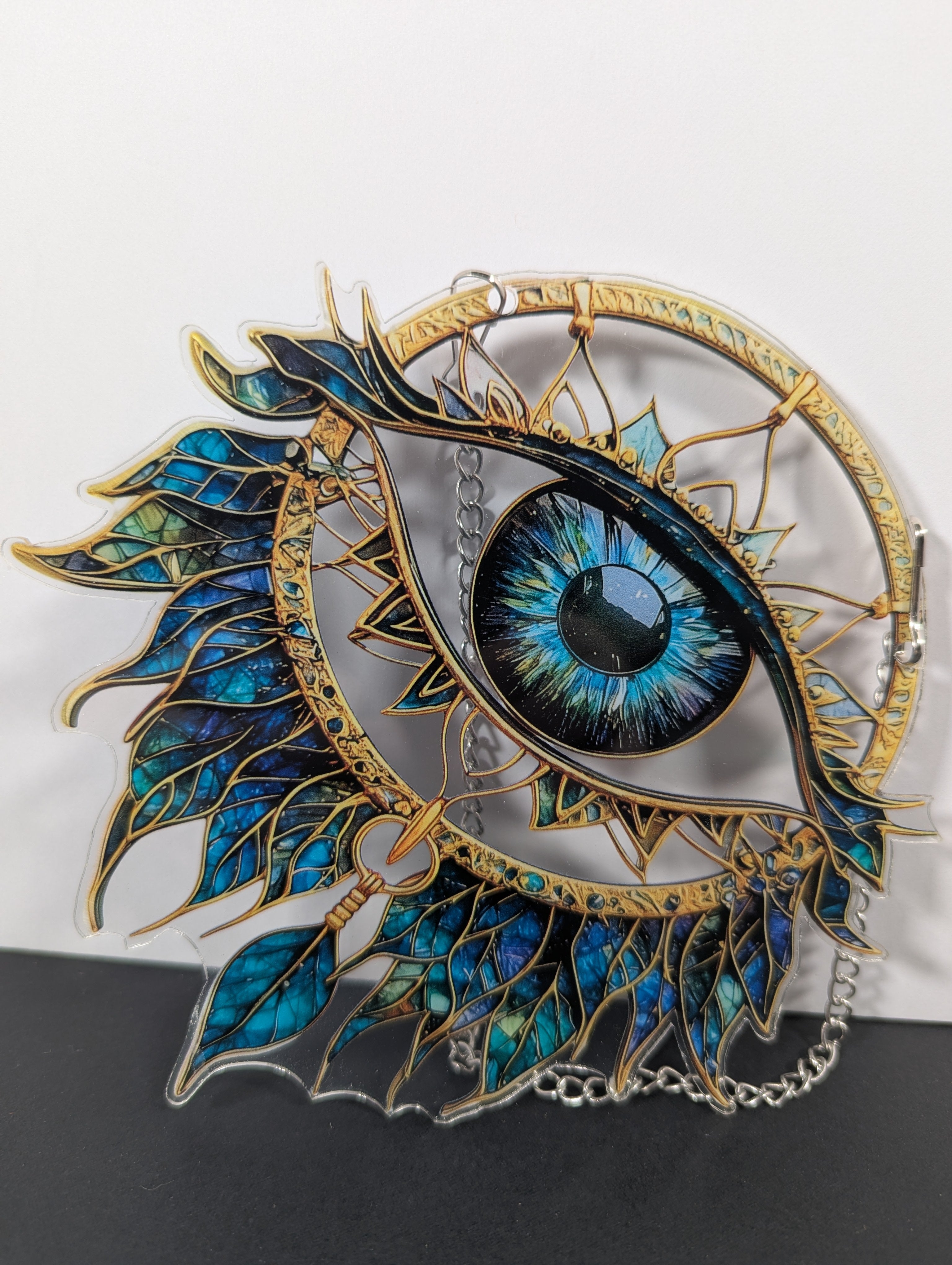 Acrylic Evil Eye Sun Catcher