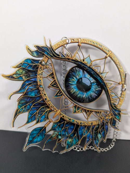 Acrylic Evil Eye Sun Catcher