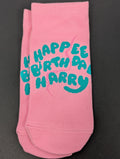 Happee Birthdae Wizard Socks