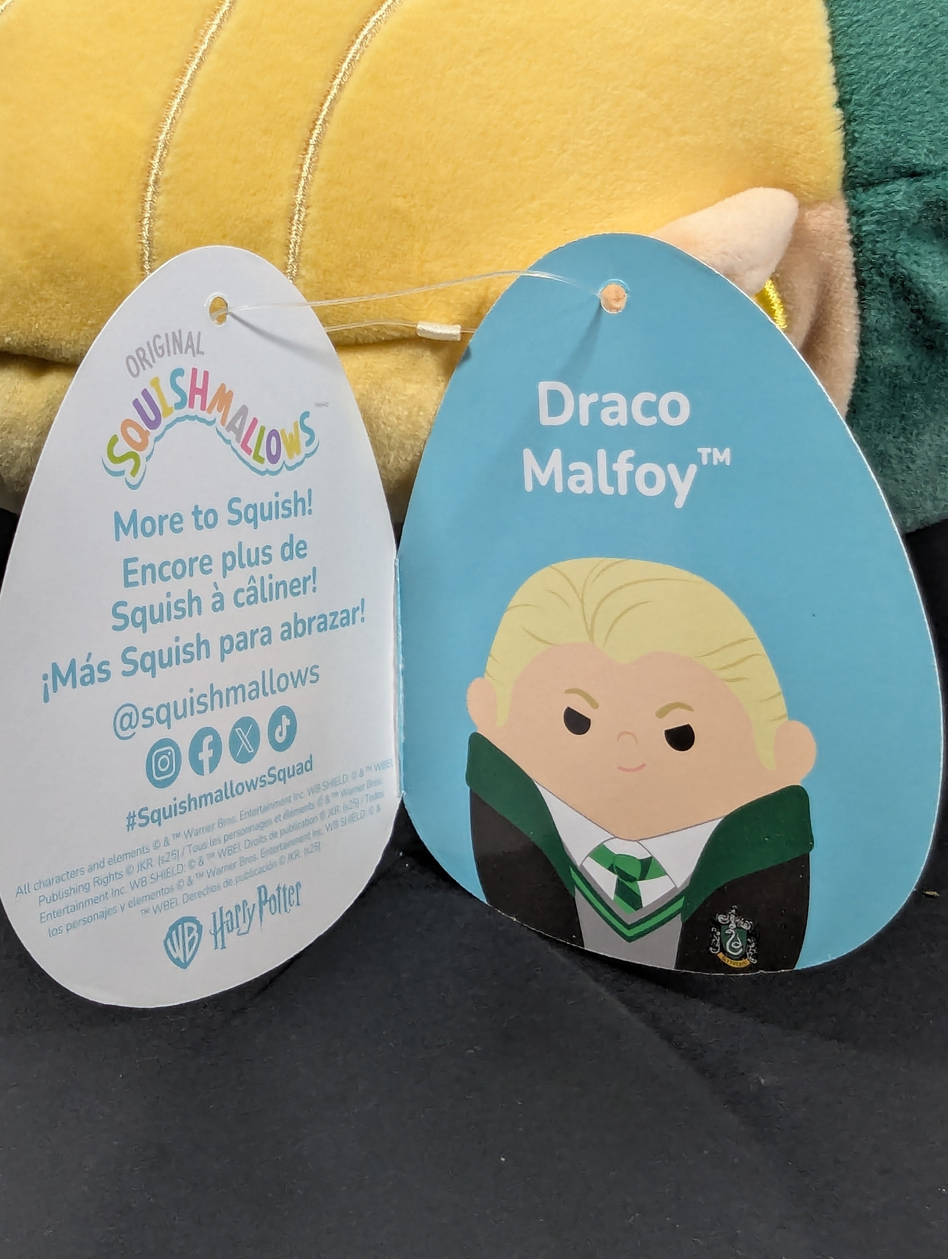 Harry Potter Squishmallows Draco Malfoy Plush