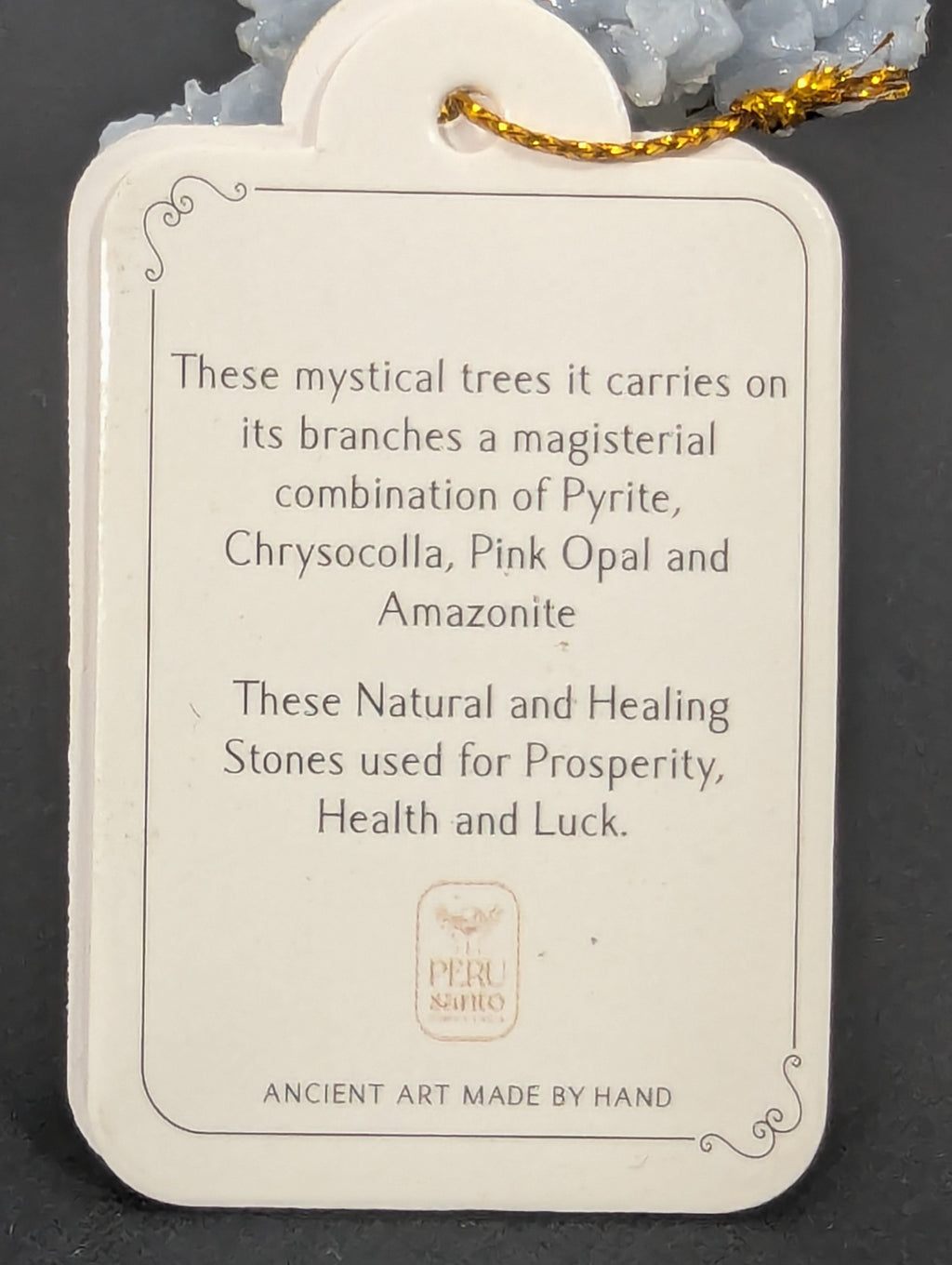 Angelite Gemstone Tree