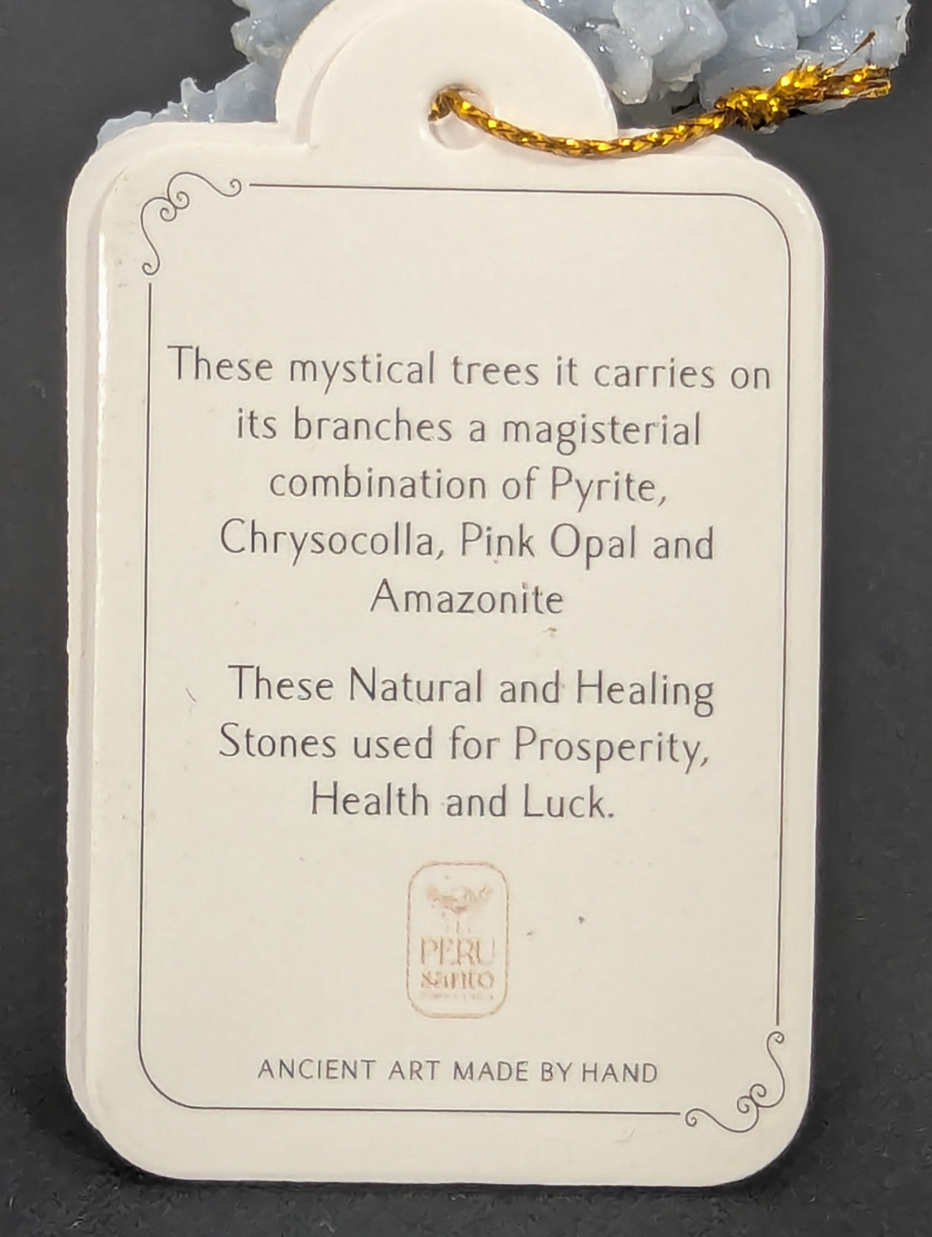 Angelite Gemstone Tree
