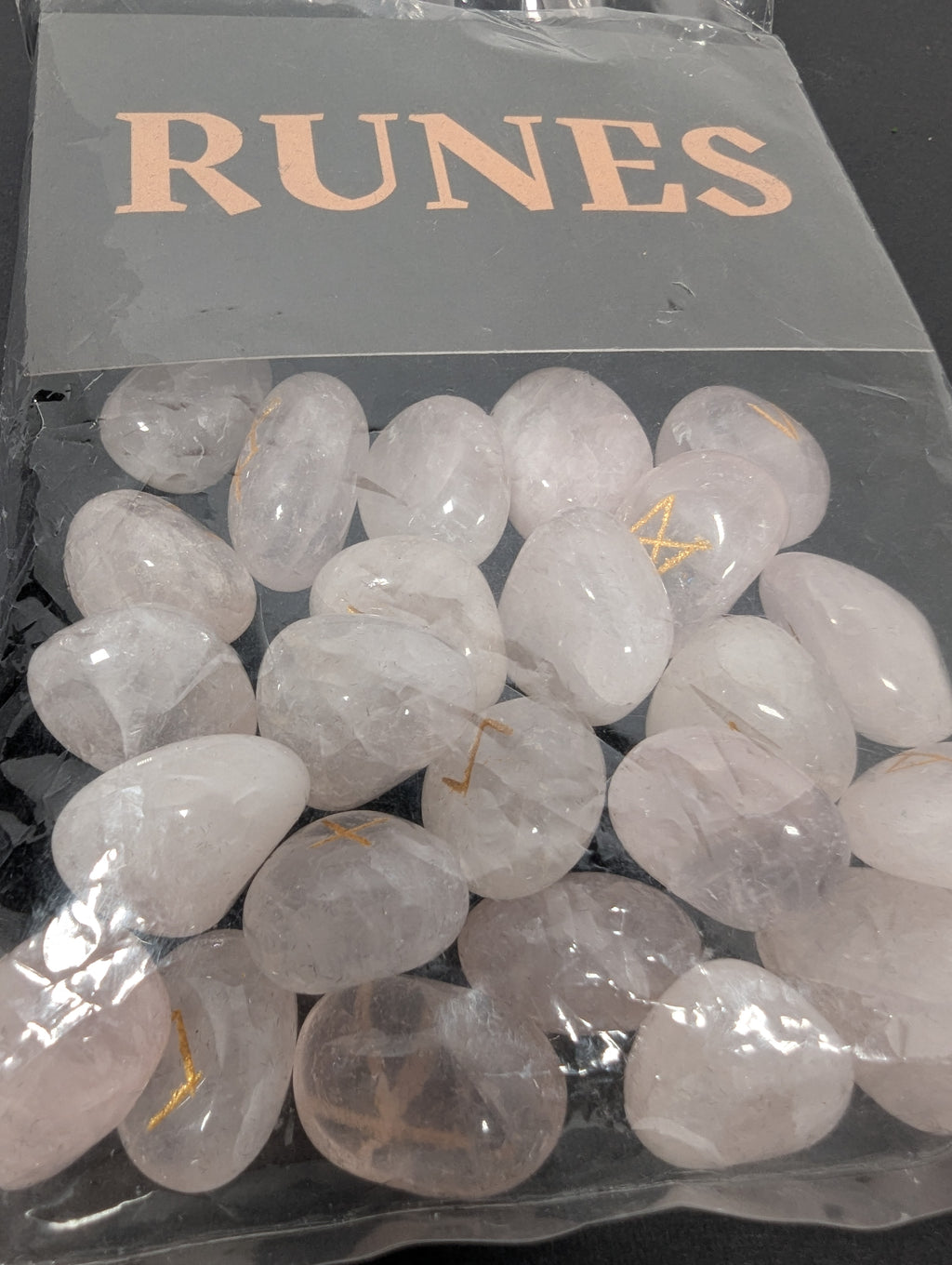 Rose Quartz Rune Set