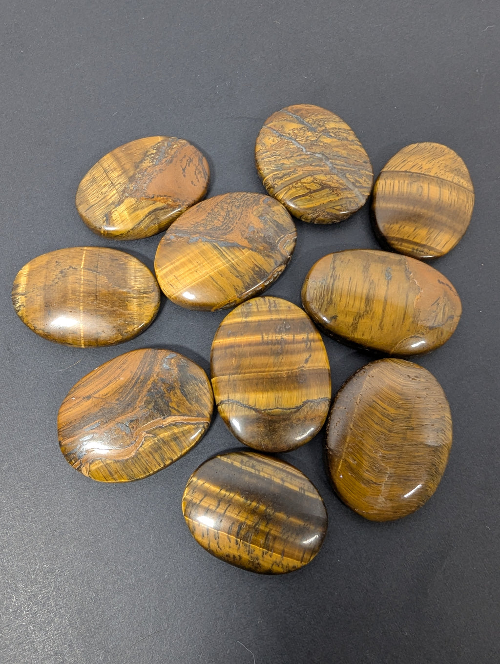 Tiger’s Eye Worry Stone