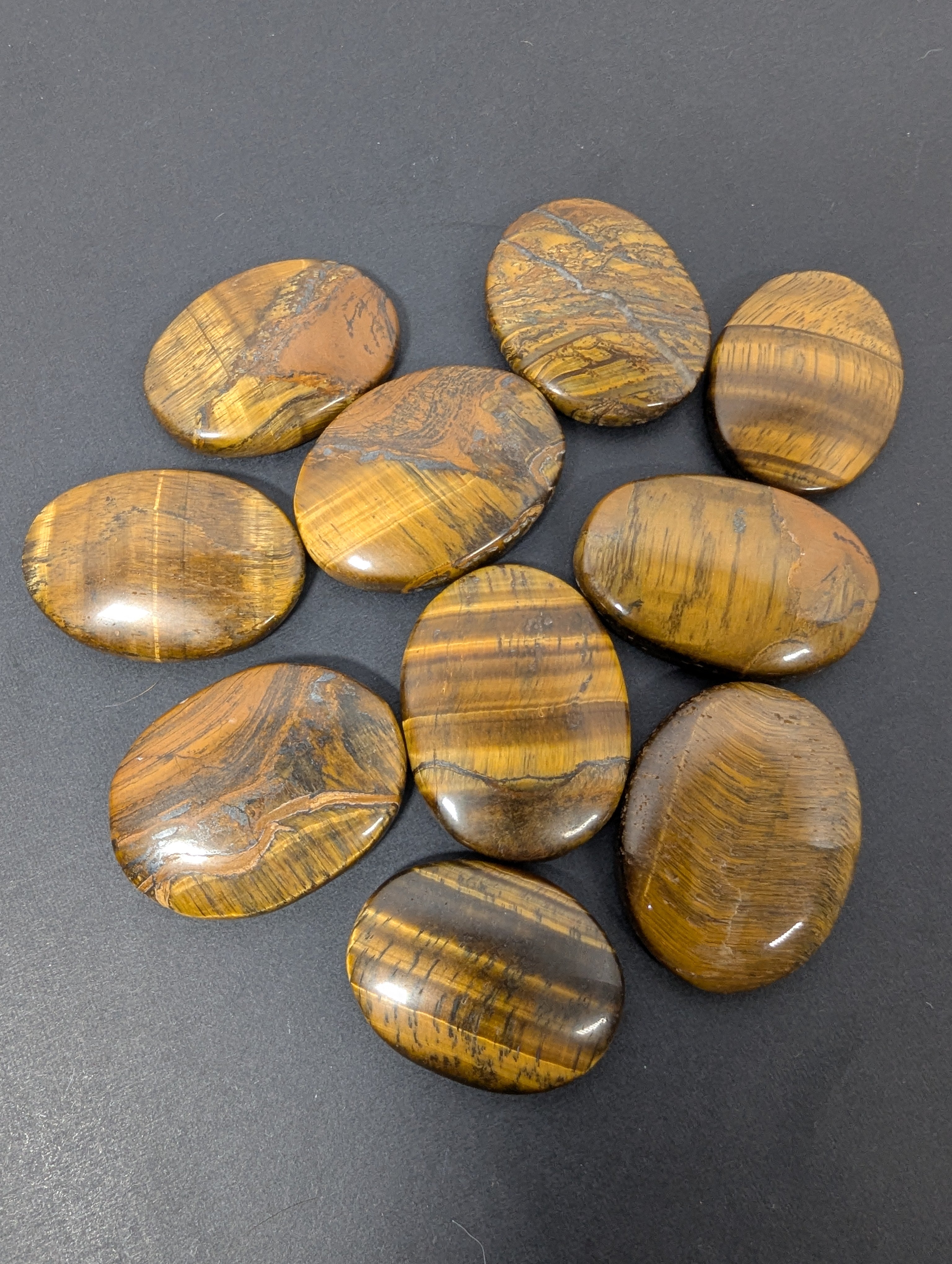 Tiger’s Eye Worry Stone