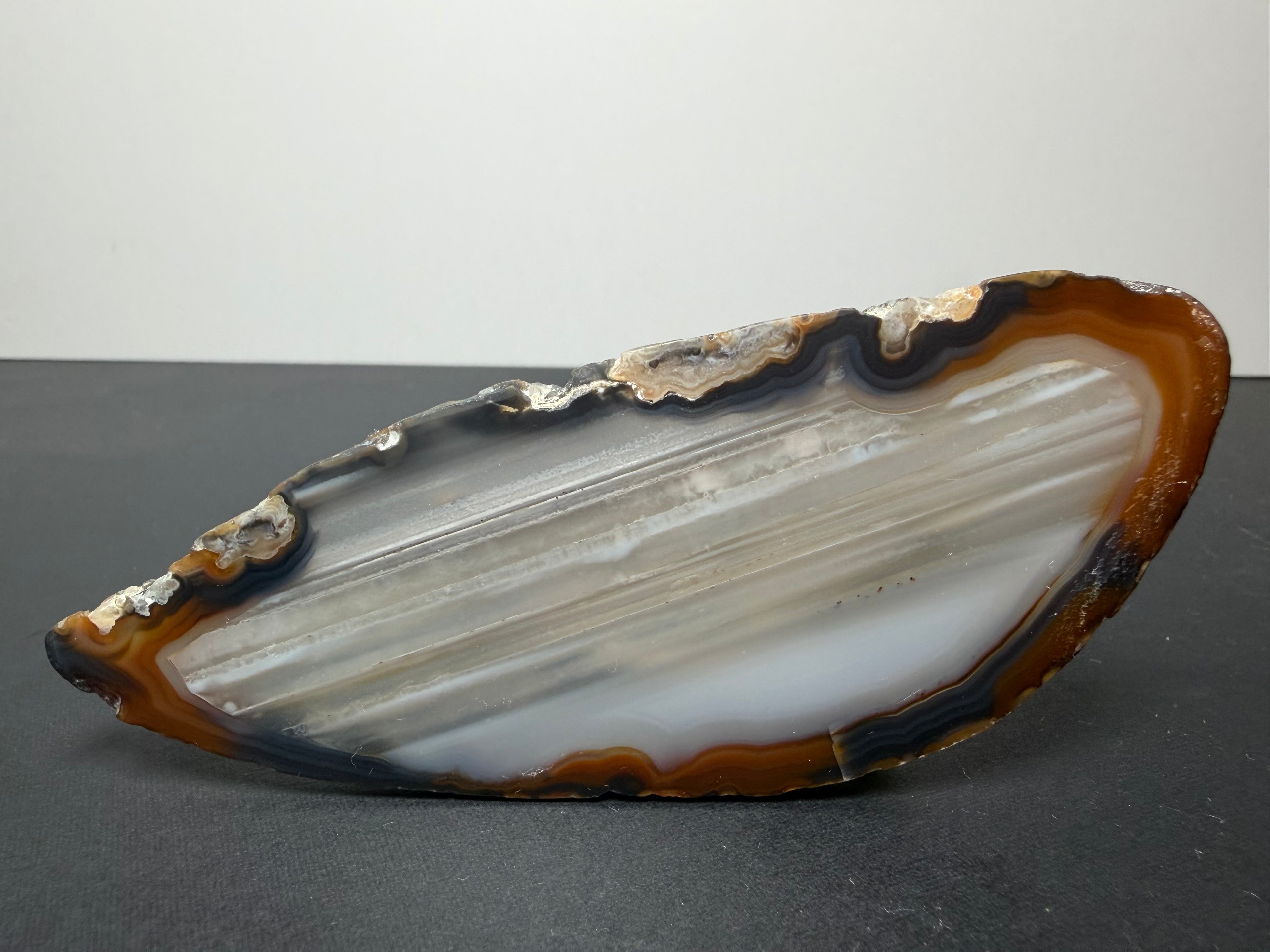 Natural Banded Agate Slice