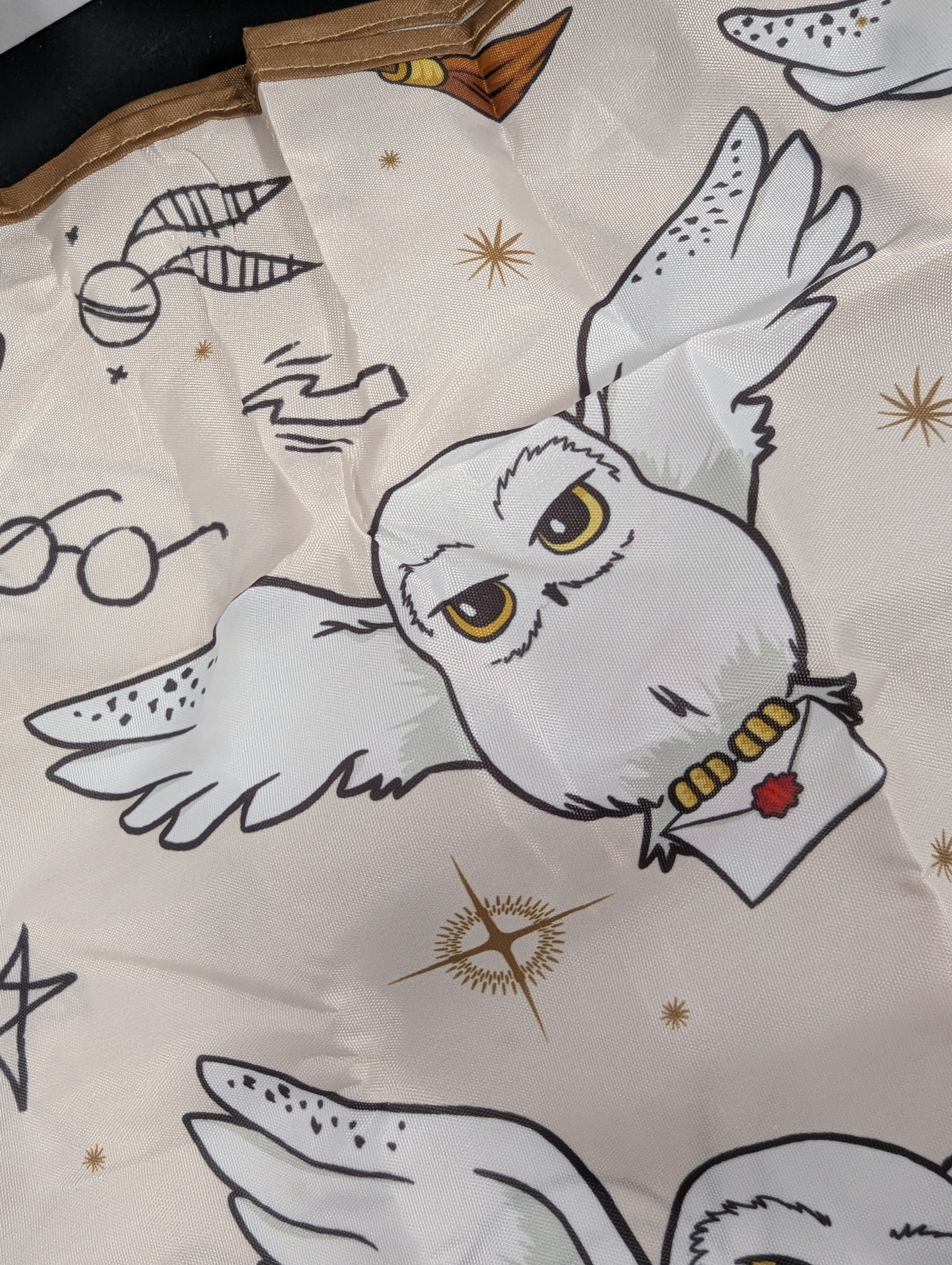 Official Harry Potter Hedwig Foldable Tote Bag