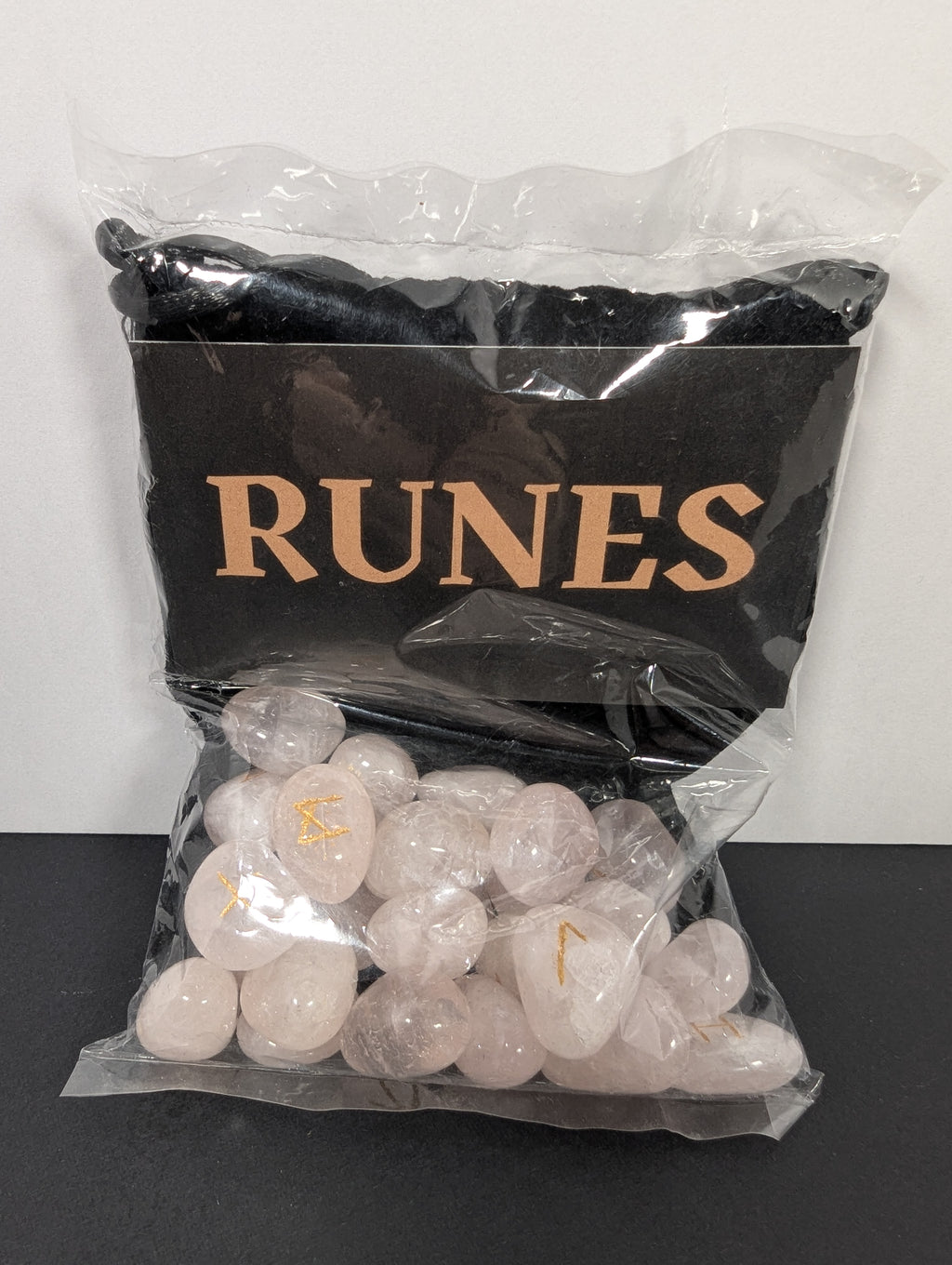 Rose Quartz Rune Set