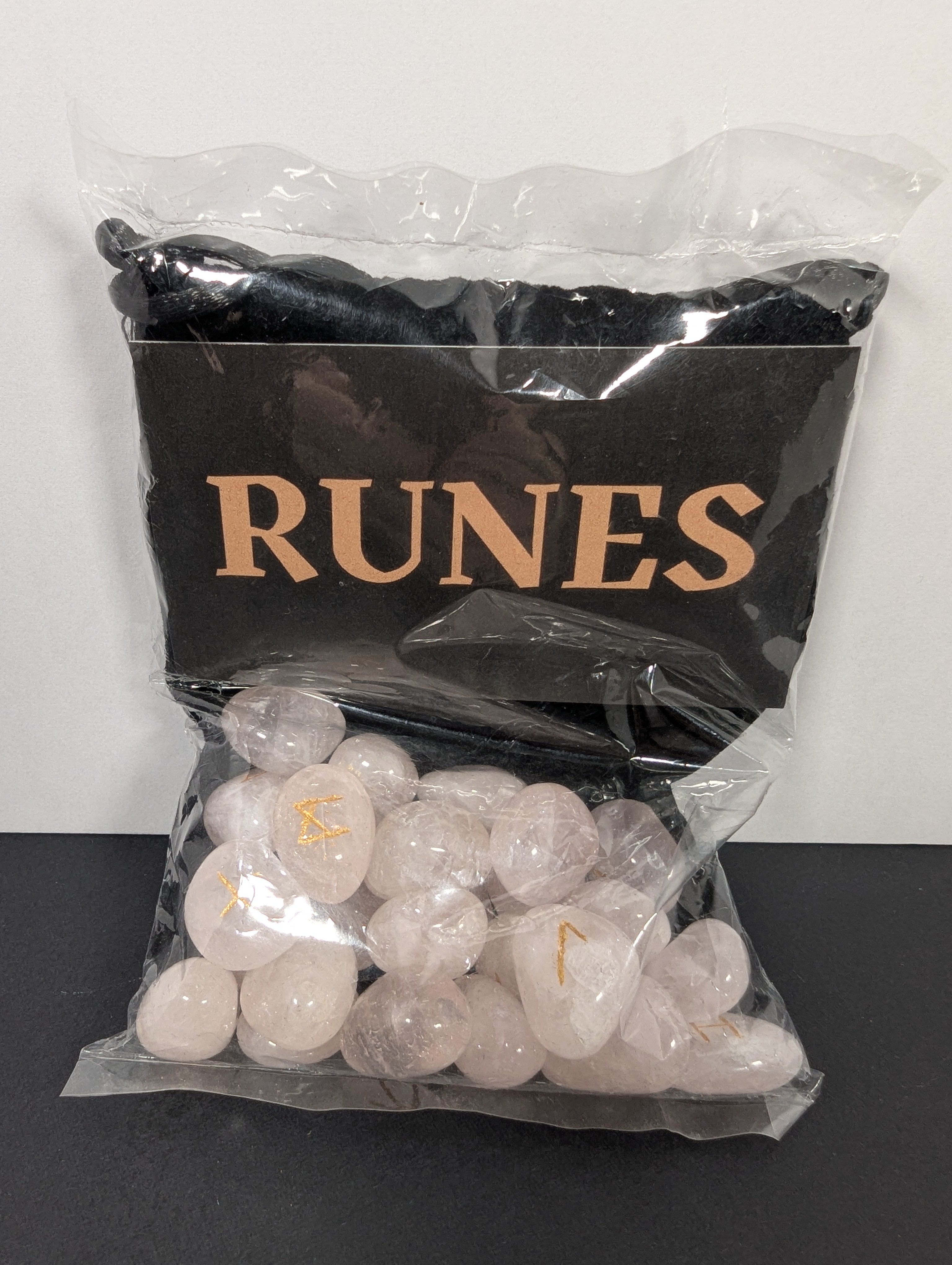 Rose Quartz Rune Set
