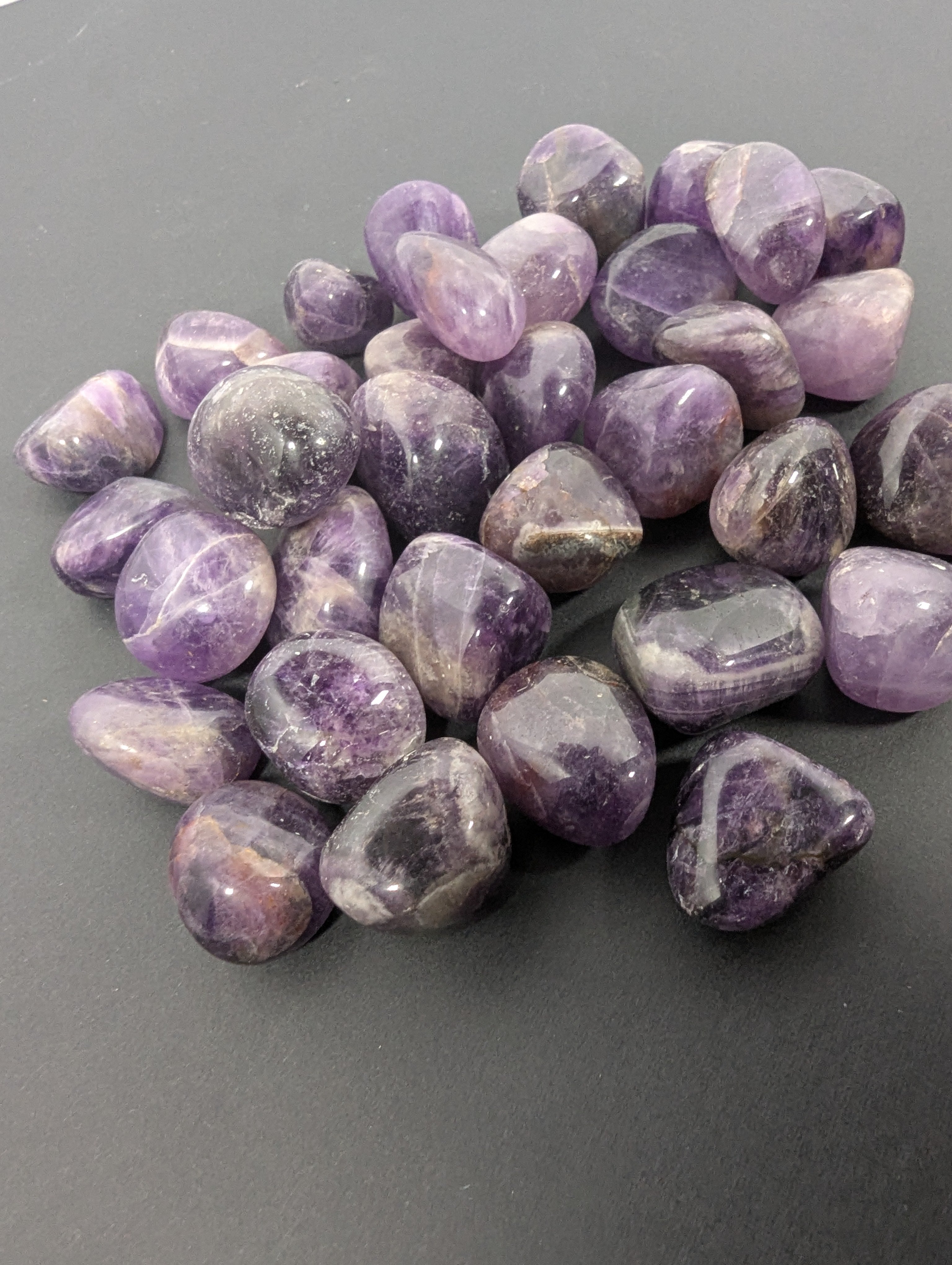 Amethyst Tumbled Stones - India