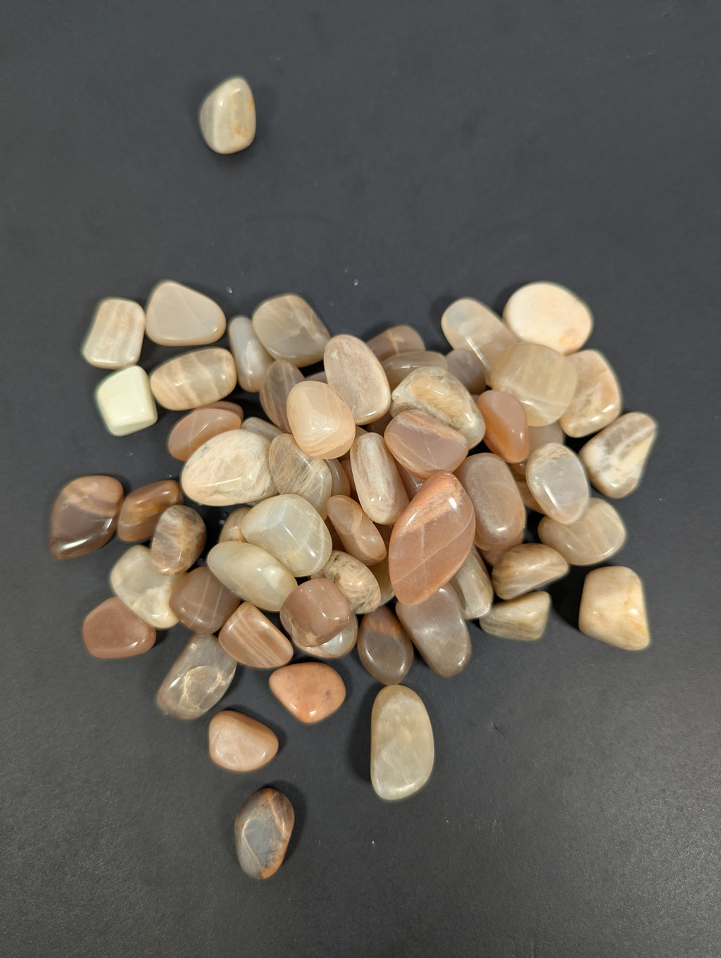 Multicolour Moonstone Tumbled Stone