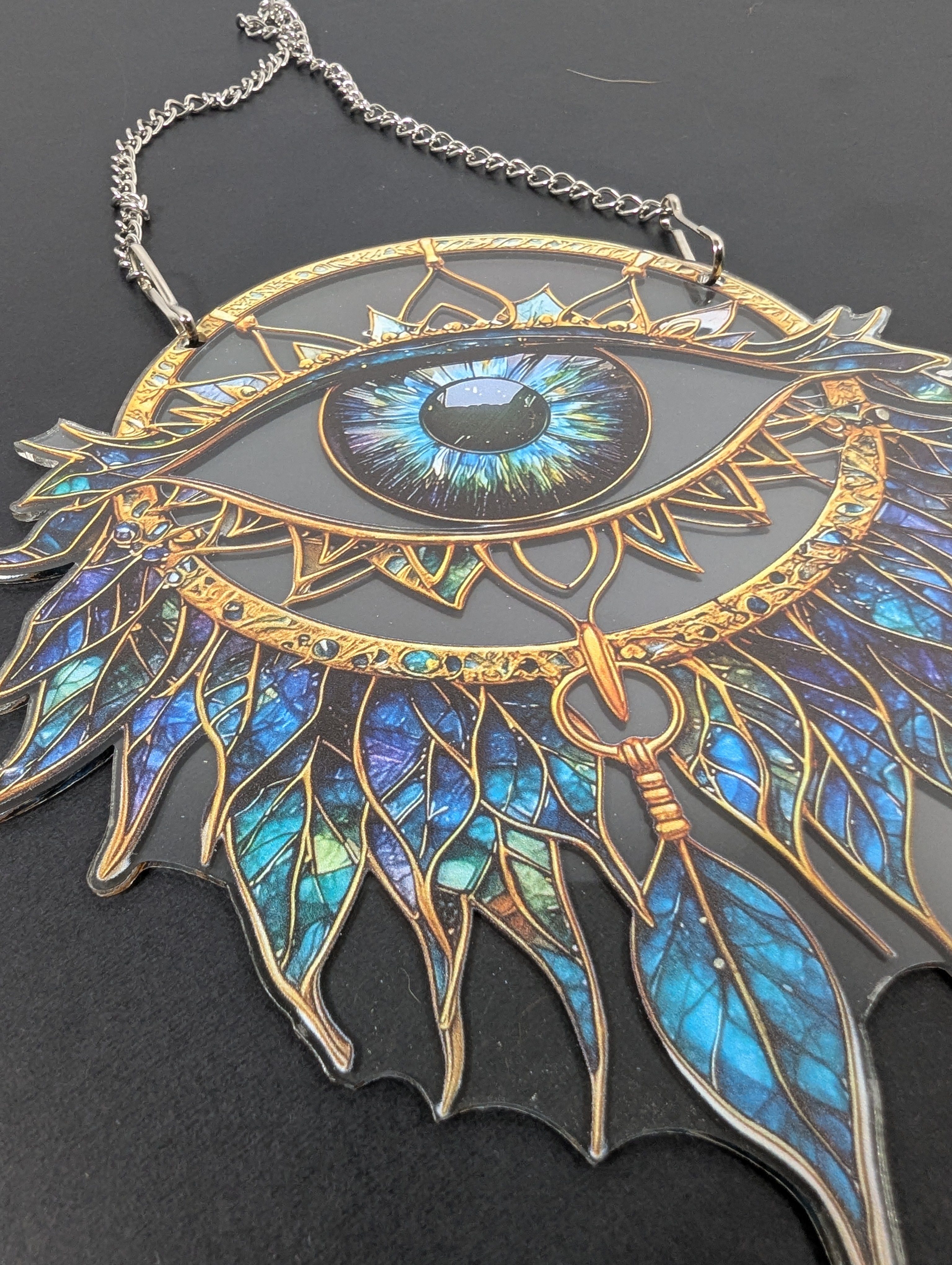 Acrylic Evil Eye Sun Catcher