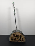 Deluxe Spiral Goddess & Green Aventurine Decorative Wand