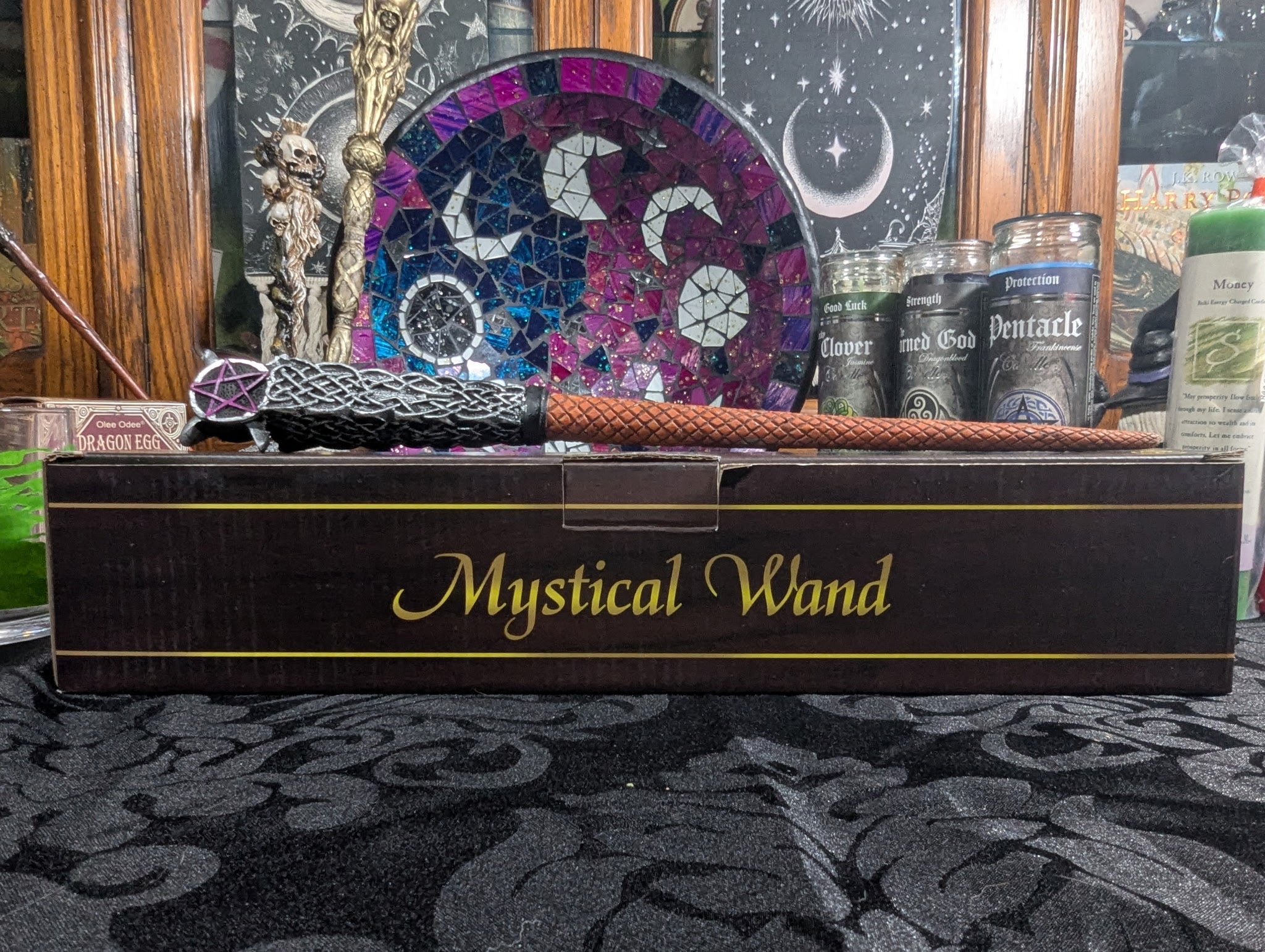 Premium Triple Moon Mystical Decorative Wand