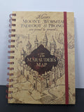 Harry Potter Marauder’s Map Spiral Notebook