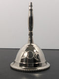 Triple Moon Altar Bell – Silver Ritual Bell