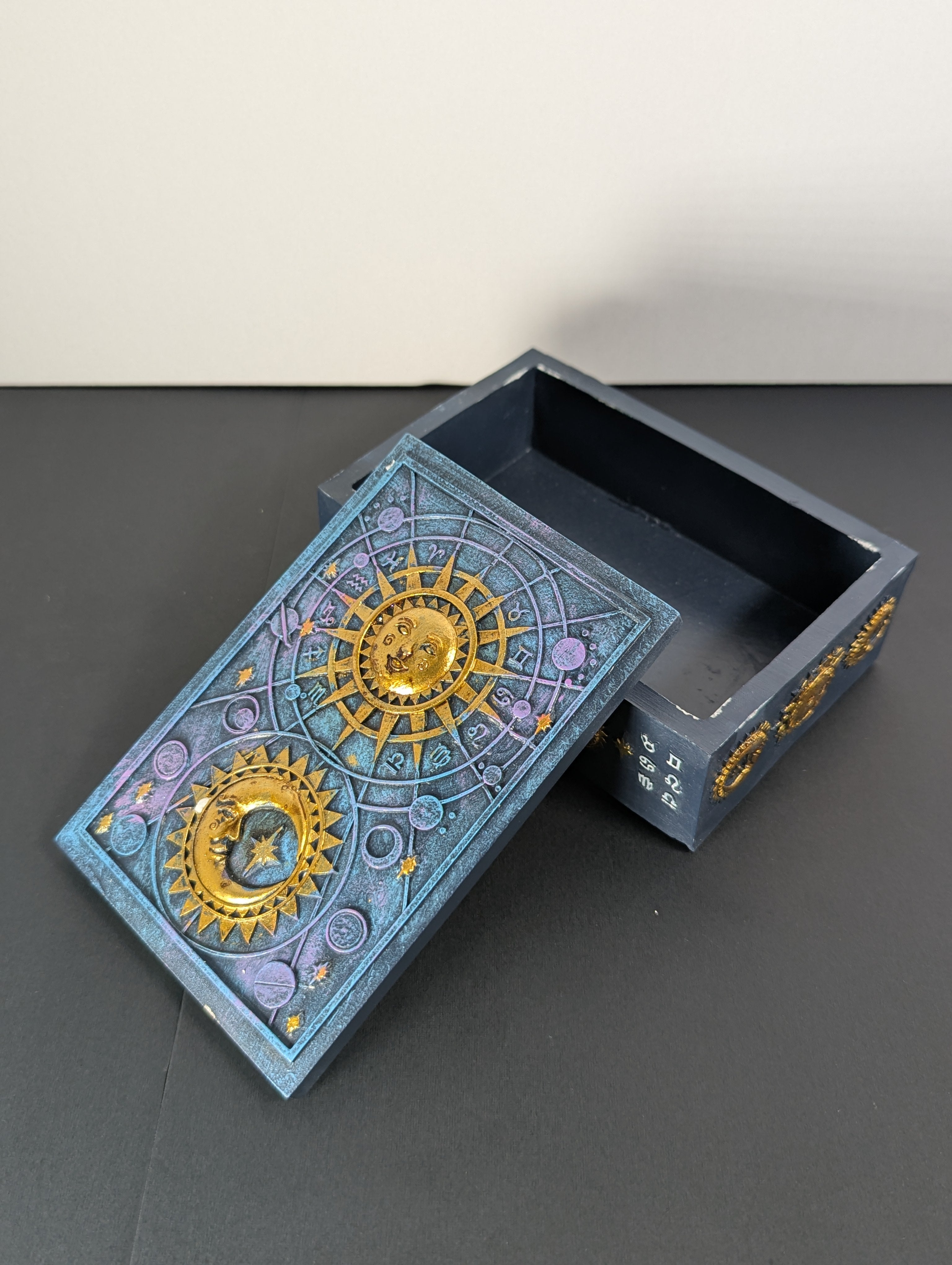 Celestial Tarot Deck Storage Box