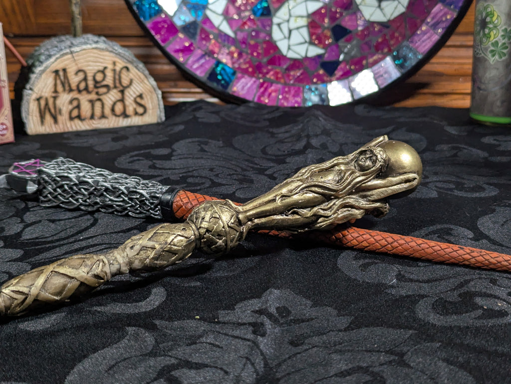 Premium Triple Goddess Mystical Decorative Wand