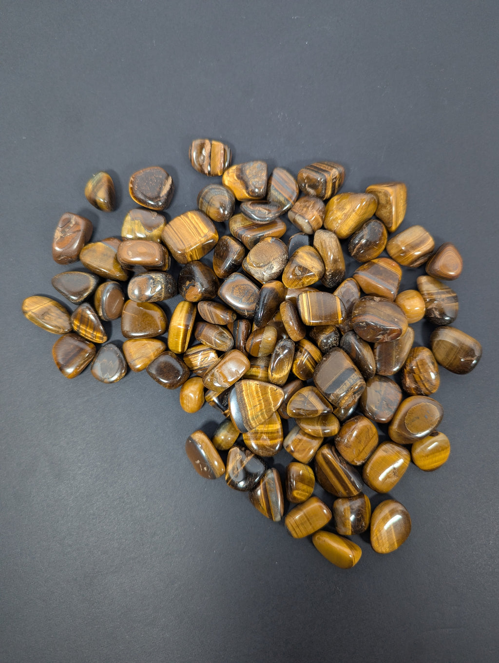 Gold Tiger Eye Tumbled Stone