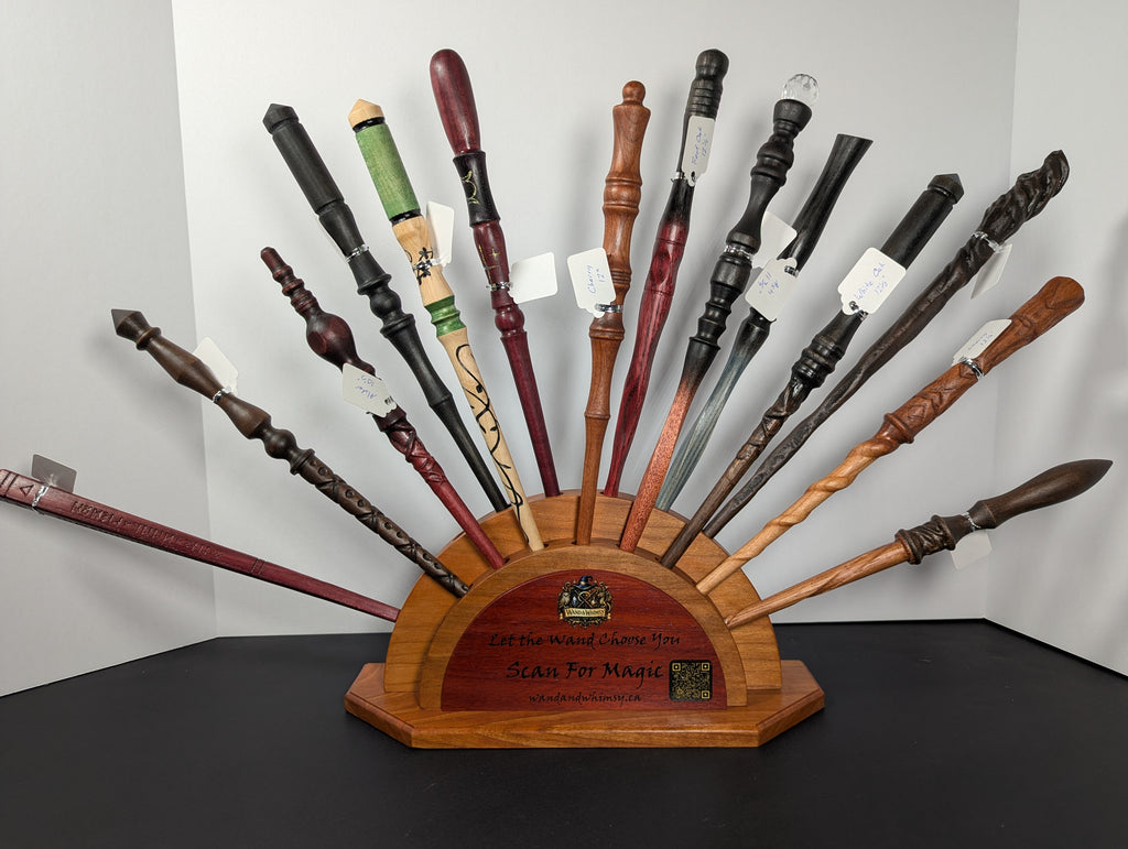 Dragonhide Cherry Handcrafted Decorative Wand