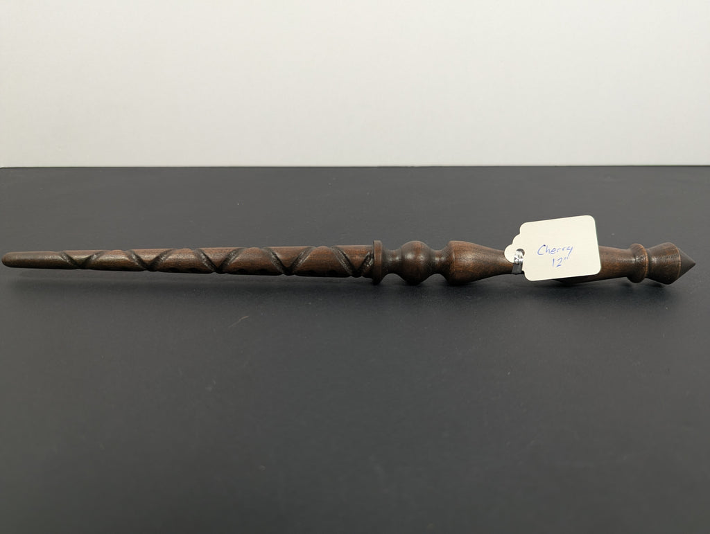 Dragonhide Cherry Handcrafted Decorative Wand