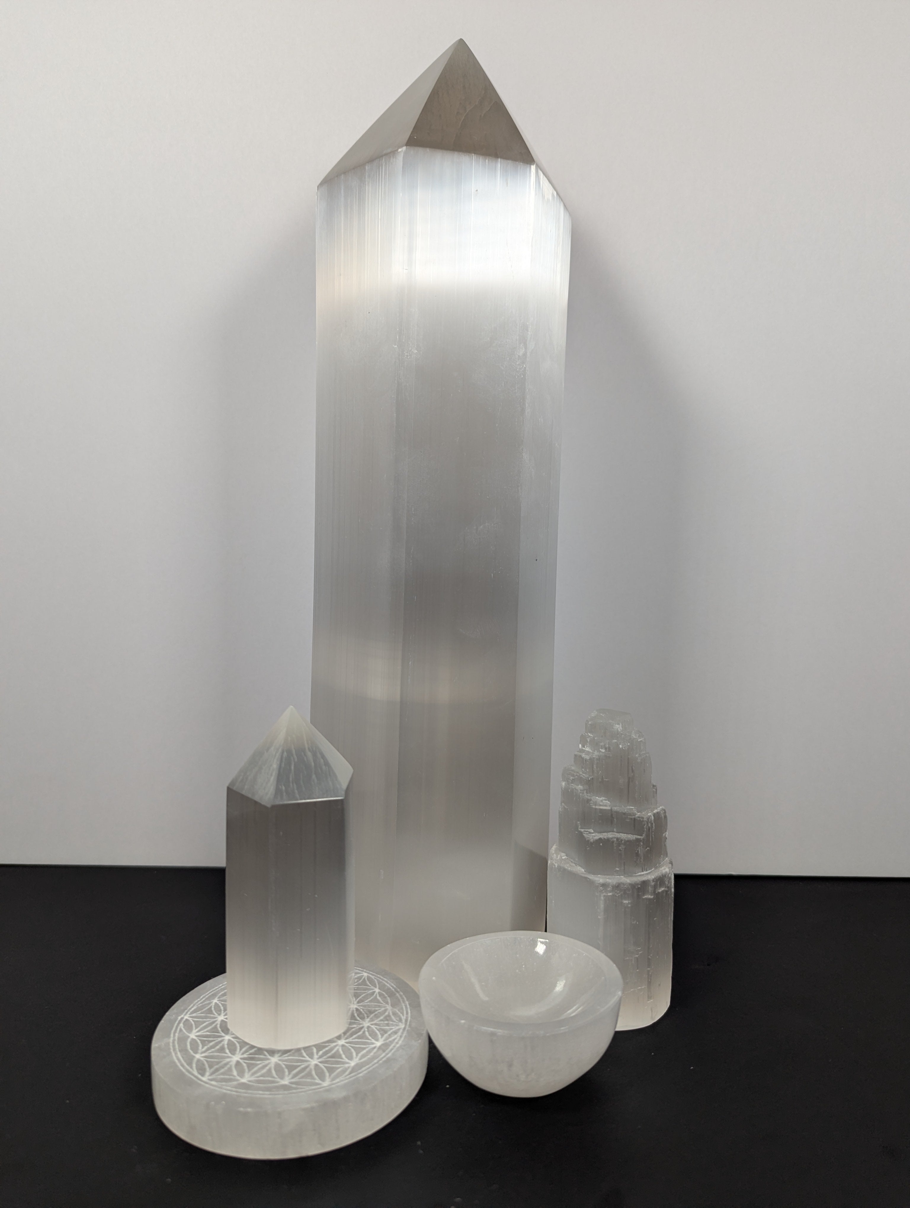 Small Selenite Tower