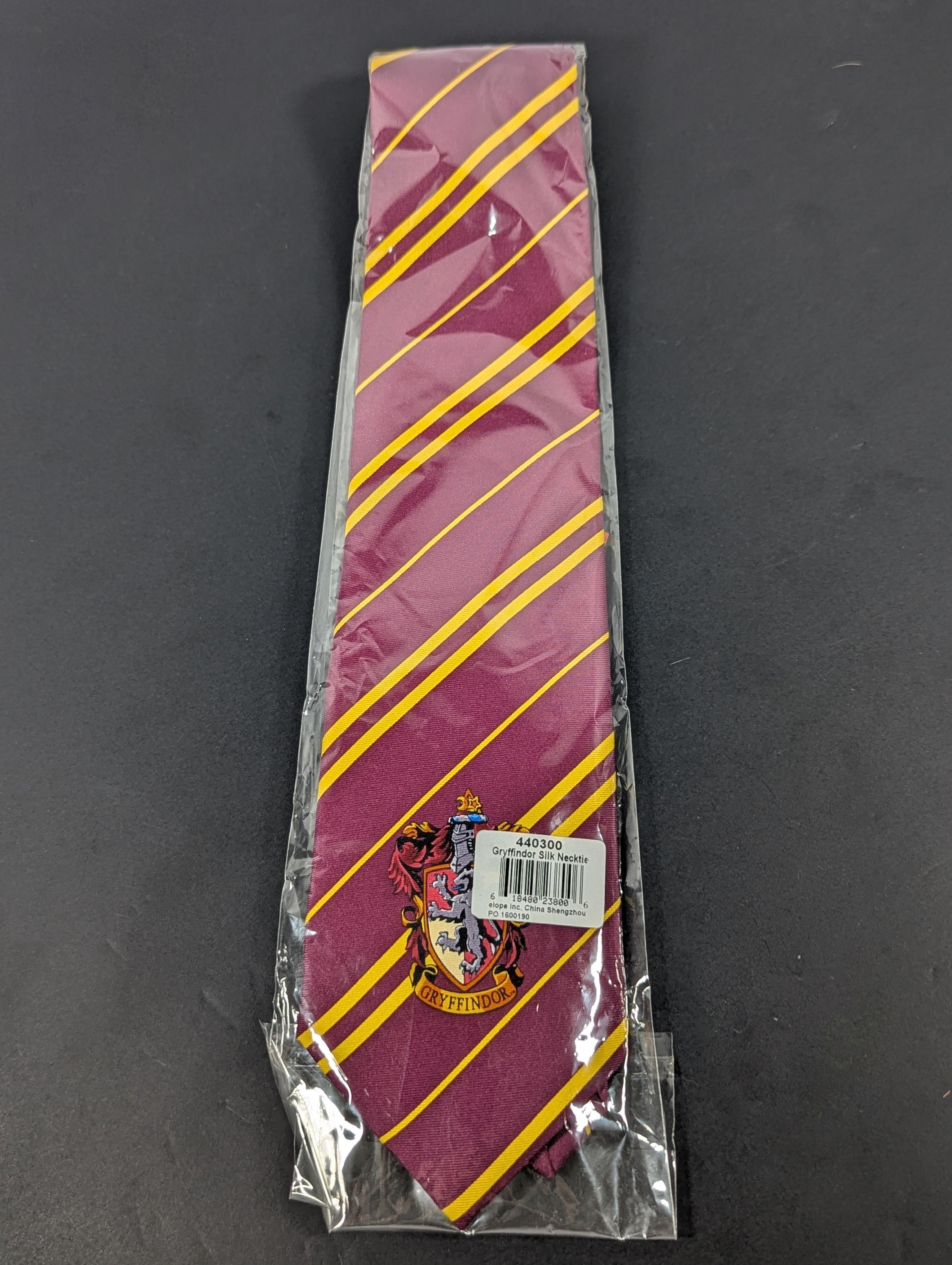 Harry Potter Gryffindor Silk Necktie