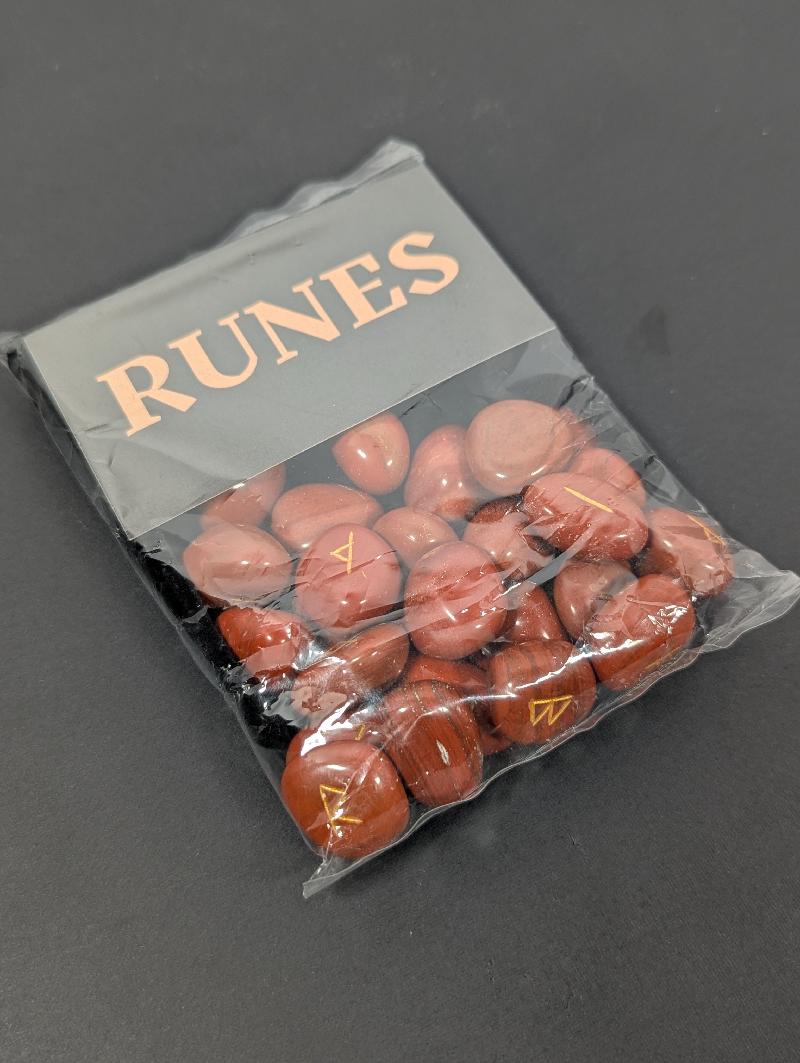 Red Jasper Rune Set
