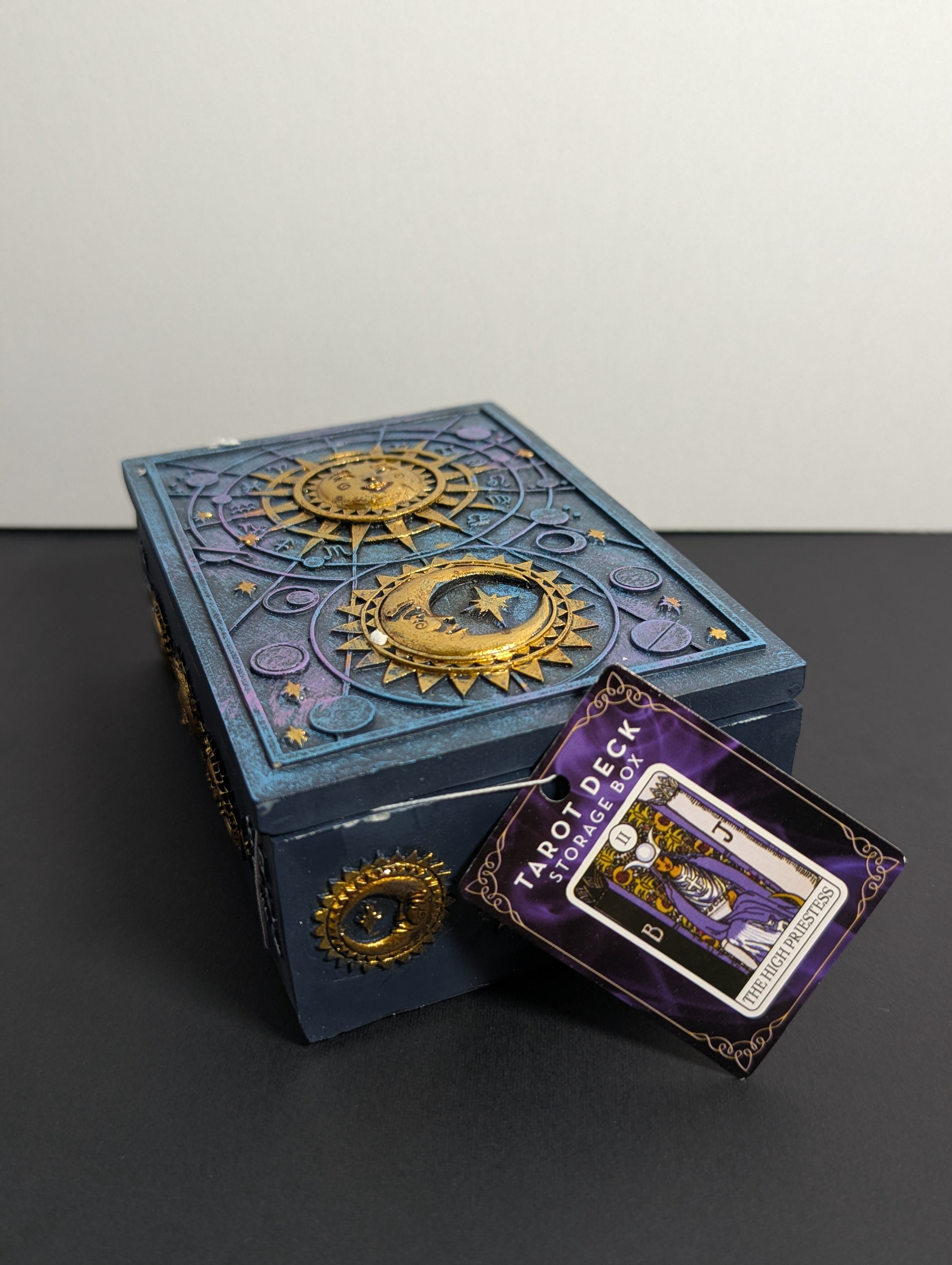 Celestial Tarot Deck Storage Box