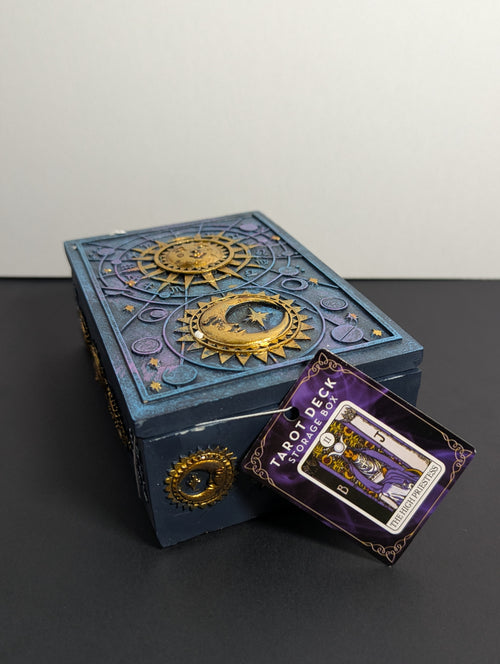 Celestial Tarot Deck Storage Box