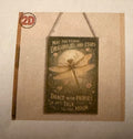 Vintage Victorian Wooden Wall Sign