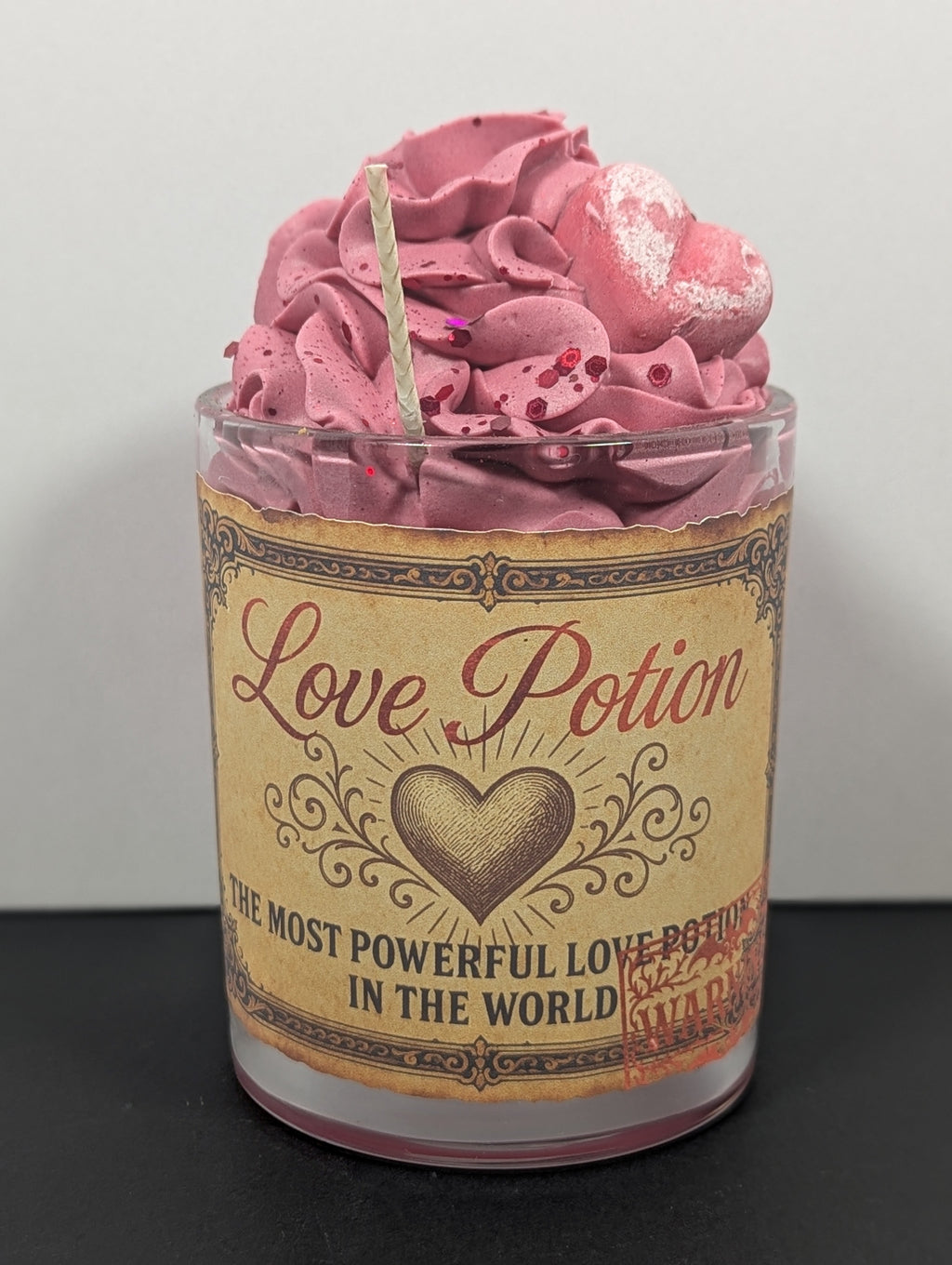 Handmade Love Potion Decorative Candle