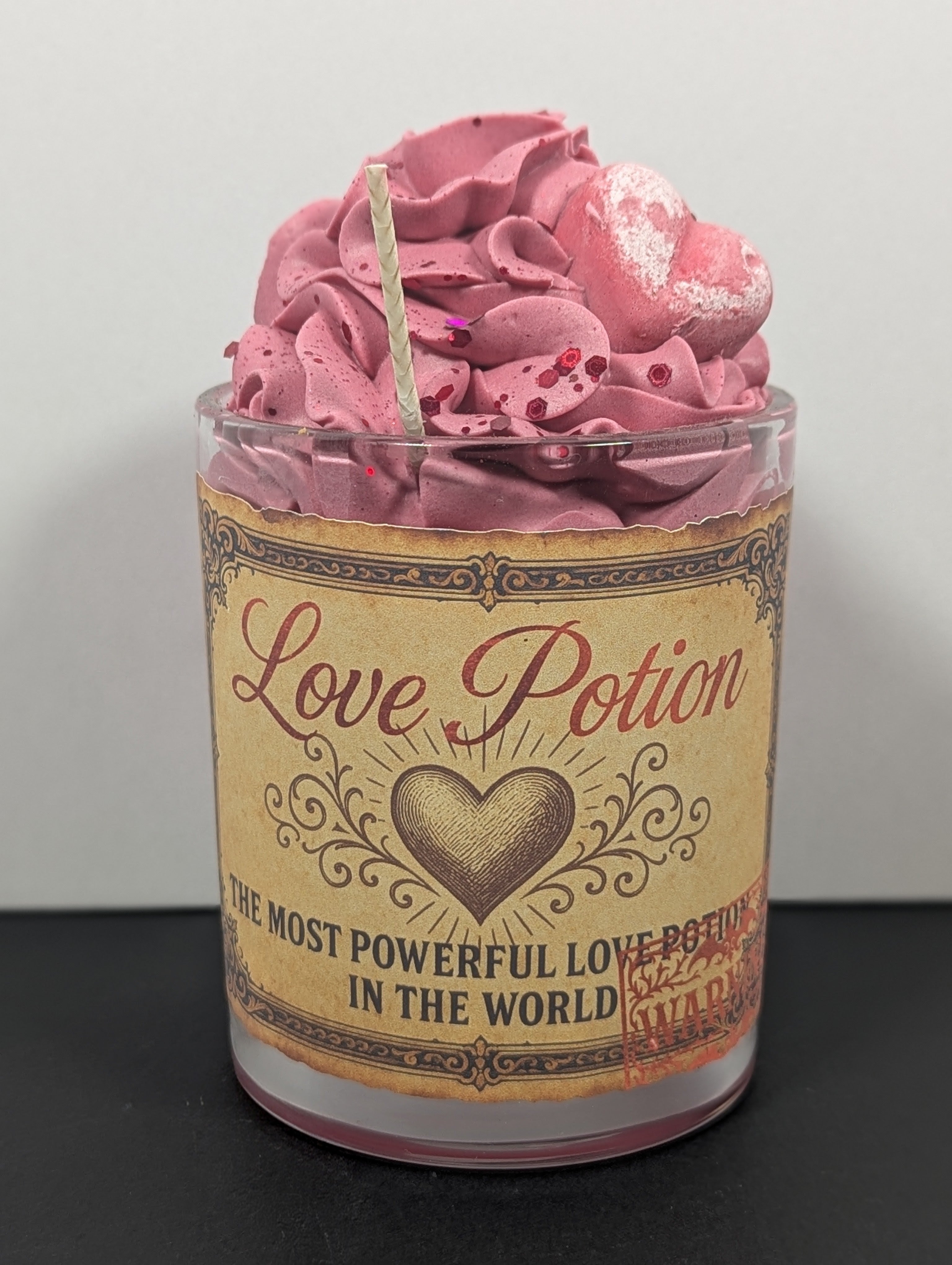 Handmade Love Potion Decorative Candle